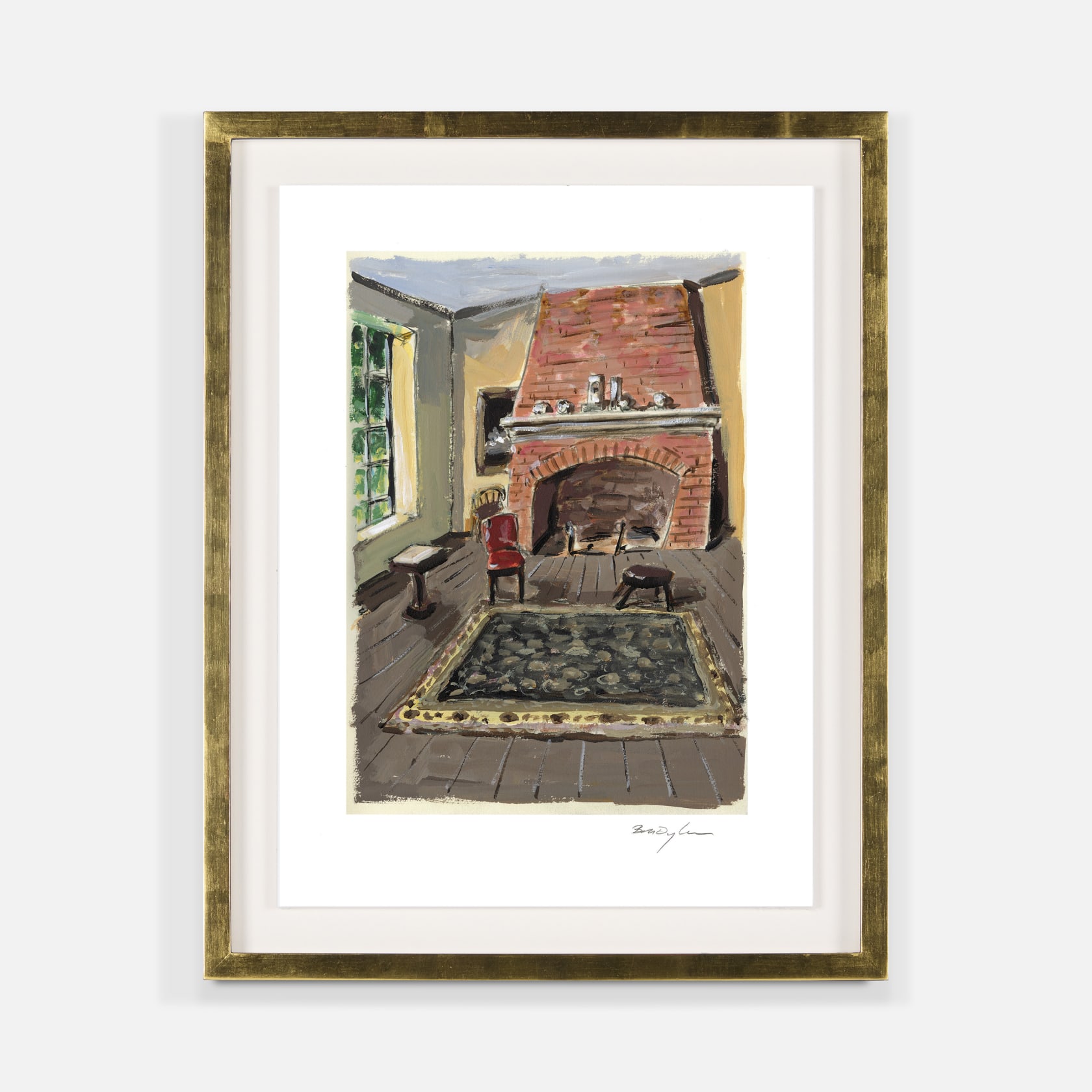 Bob Dylan Original Artwork Inverness Cottage