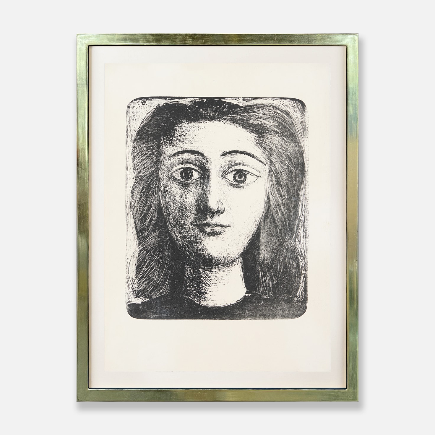 Pablo Picasso, Tête De Jeune Fille 7, 1945