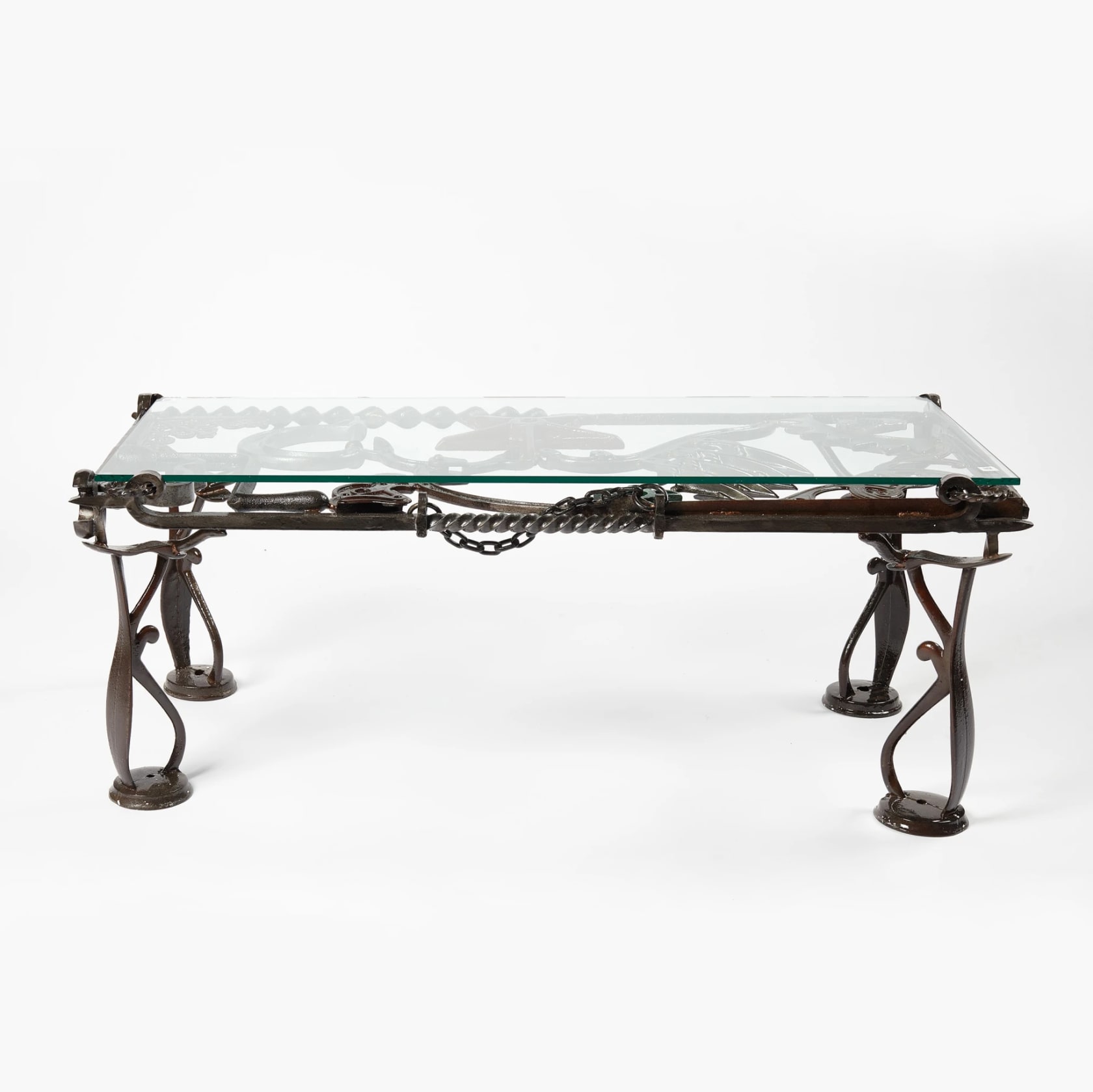Bobs furniture new arrivals glass coffee table