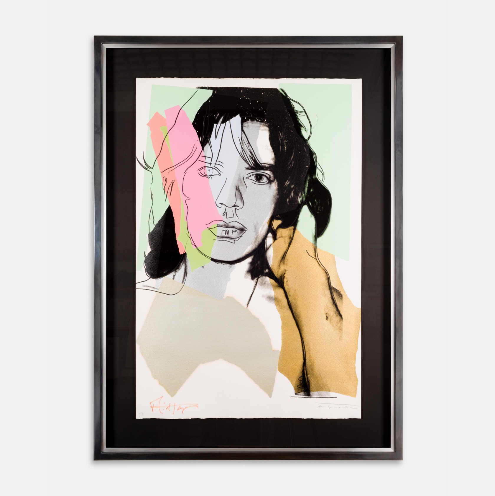 Andy Warhol Mick Jagger