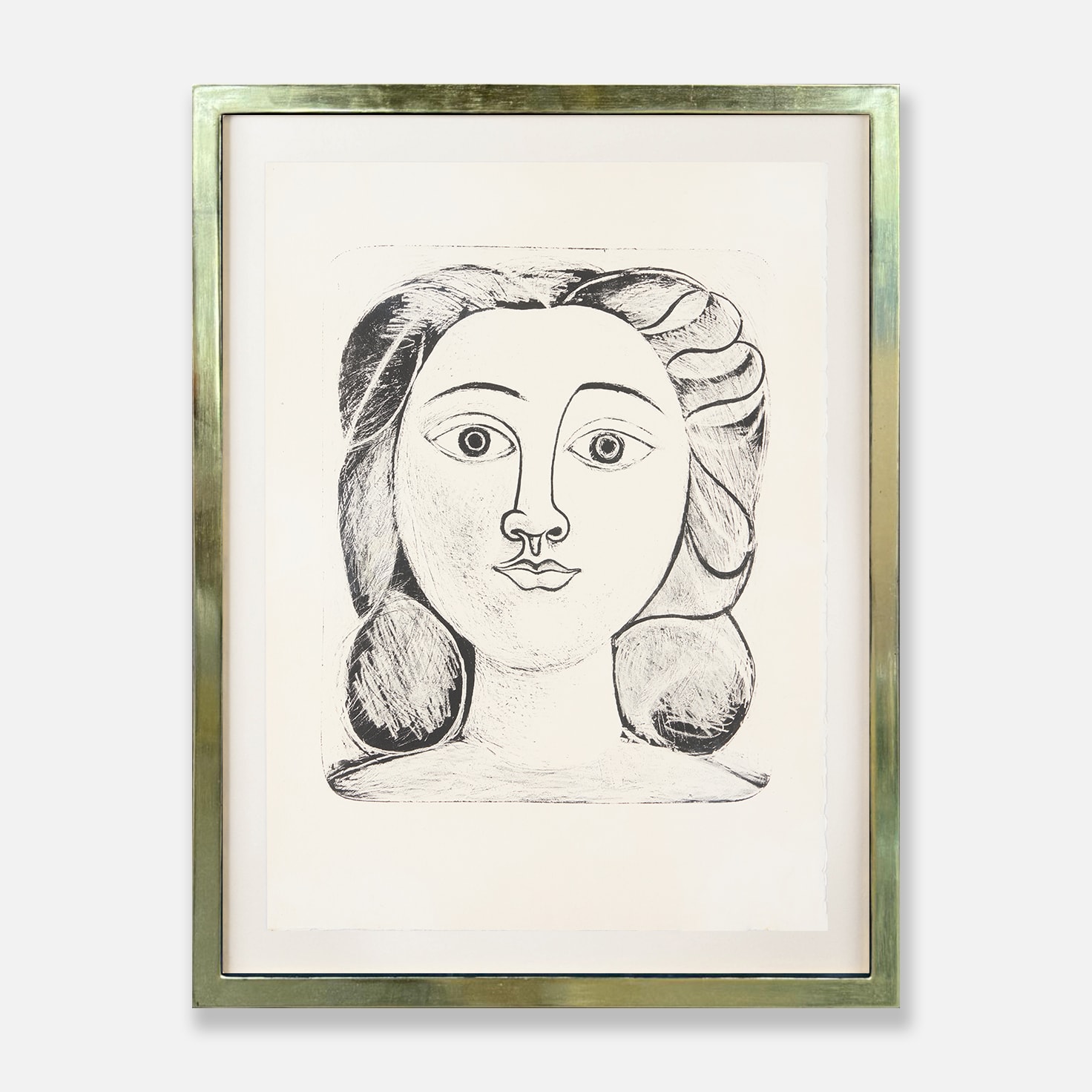 Pablo Picasso, Tête de jeune fille 8, 1946