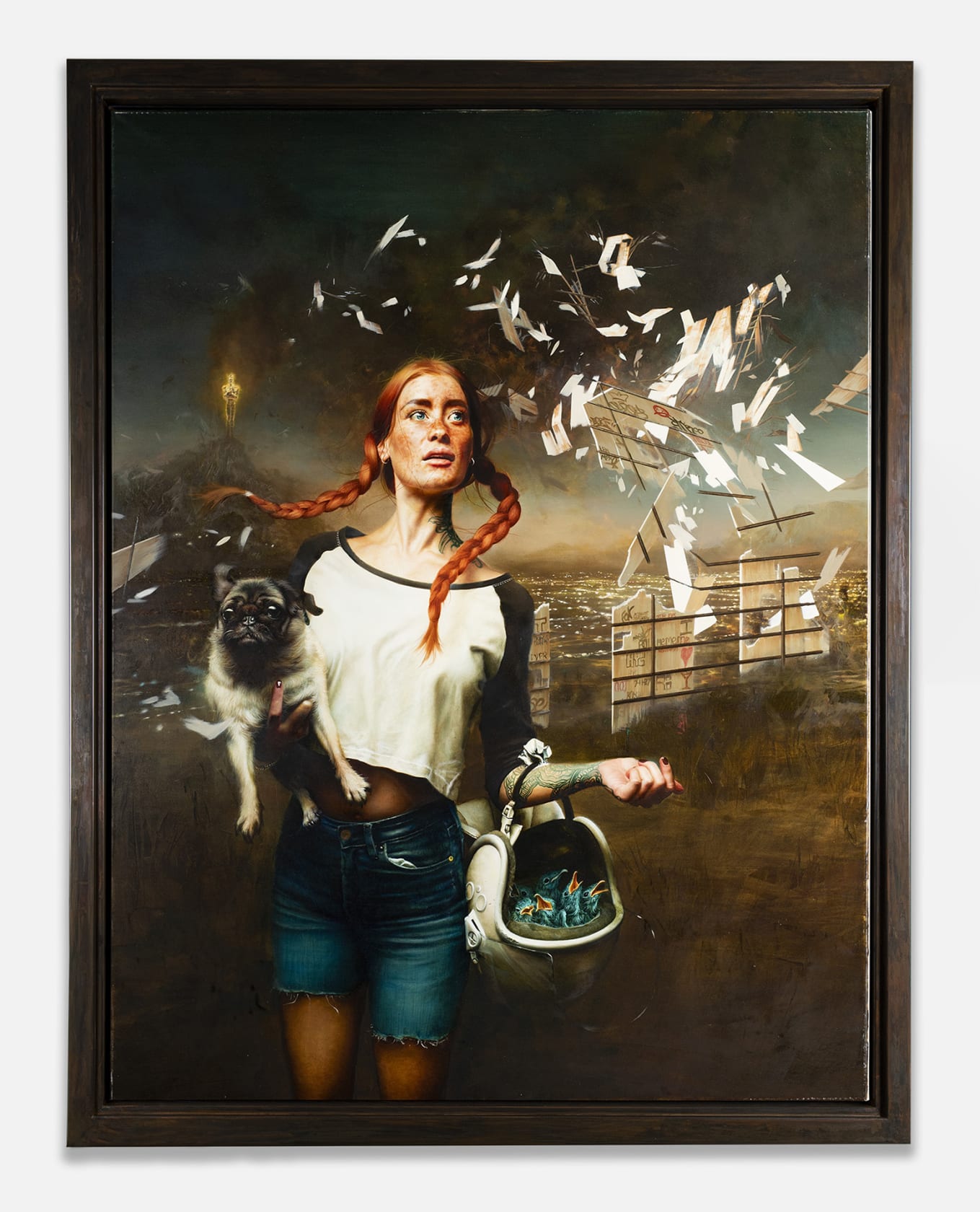 Mitch Griffiths, Burning Ambition , 2018