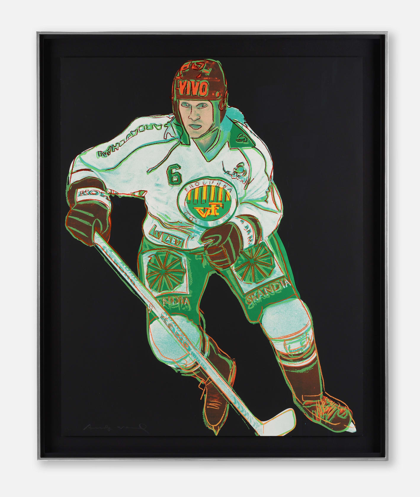 Andy Warhol, Frölunda Hockey Player