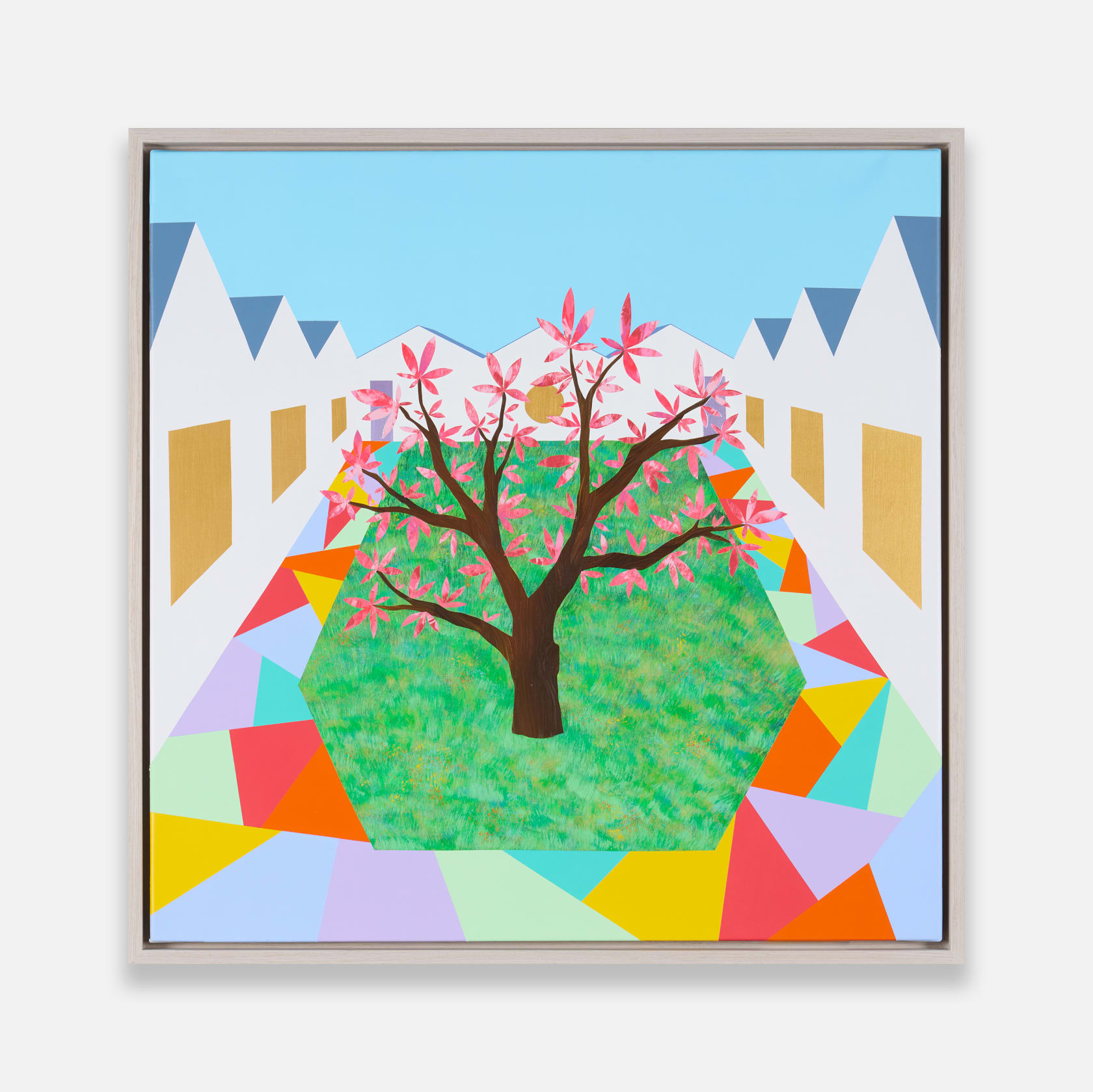 Pedro Paricio Garden with Tree