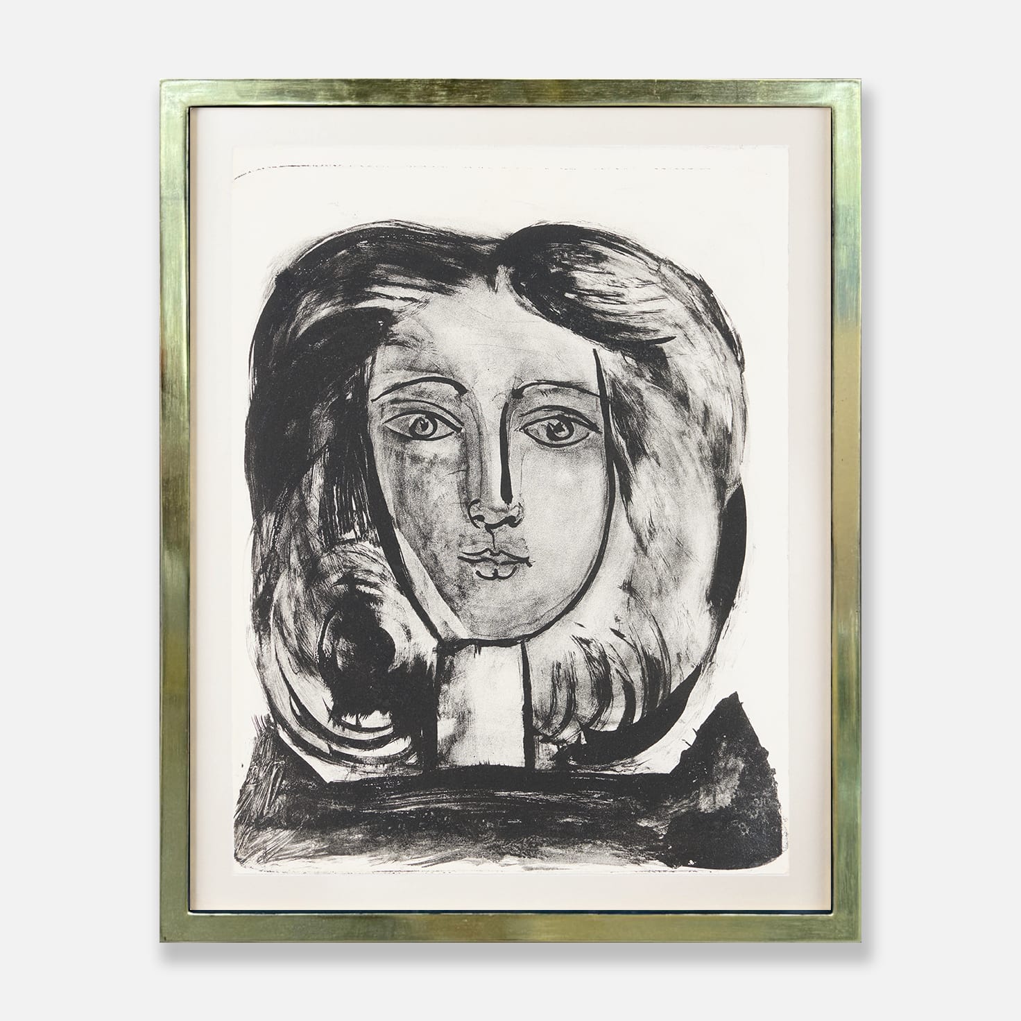 Pablo Picasso, Tête de jeune fille 1, 1945
