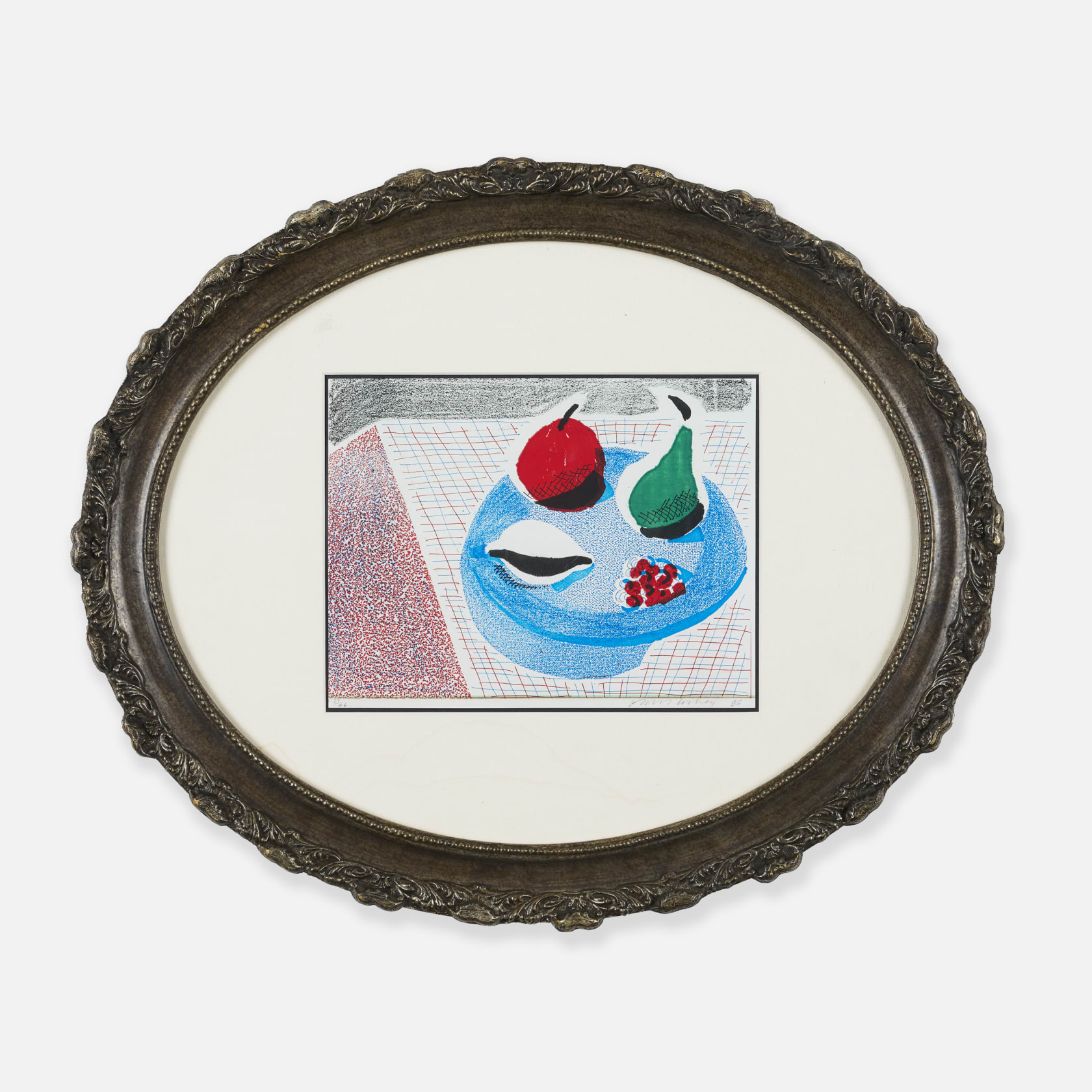 David Hockney, The Round Plate , 1986