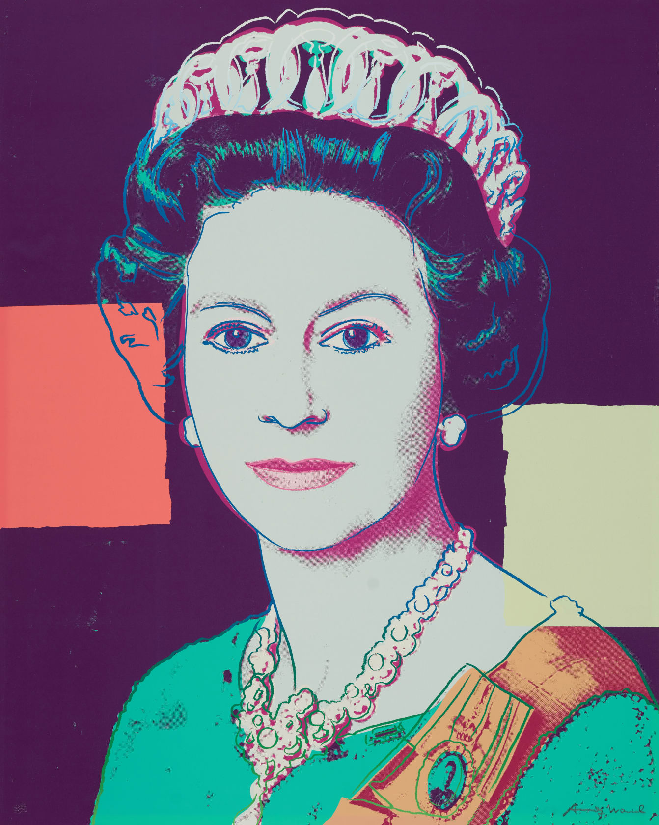 Andy Warhol, Queen Elizabeth II of the United Kingdom, 1985
