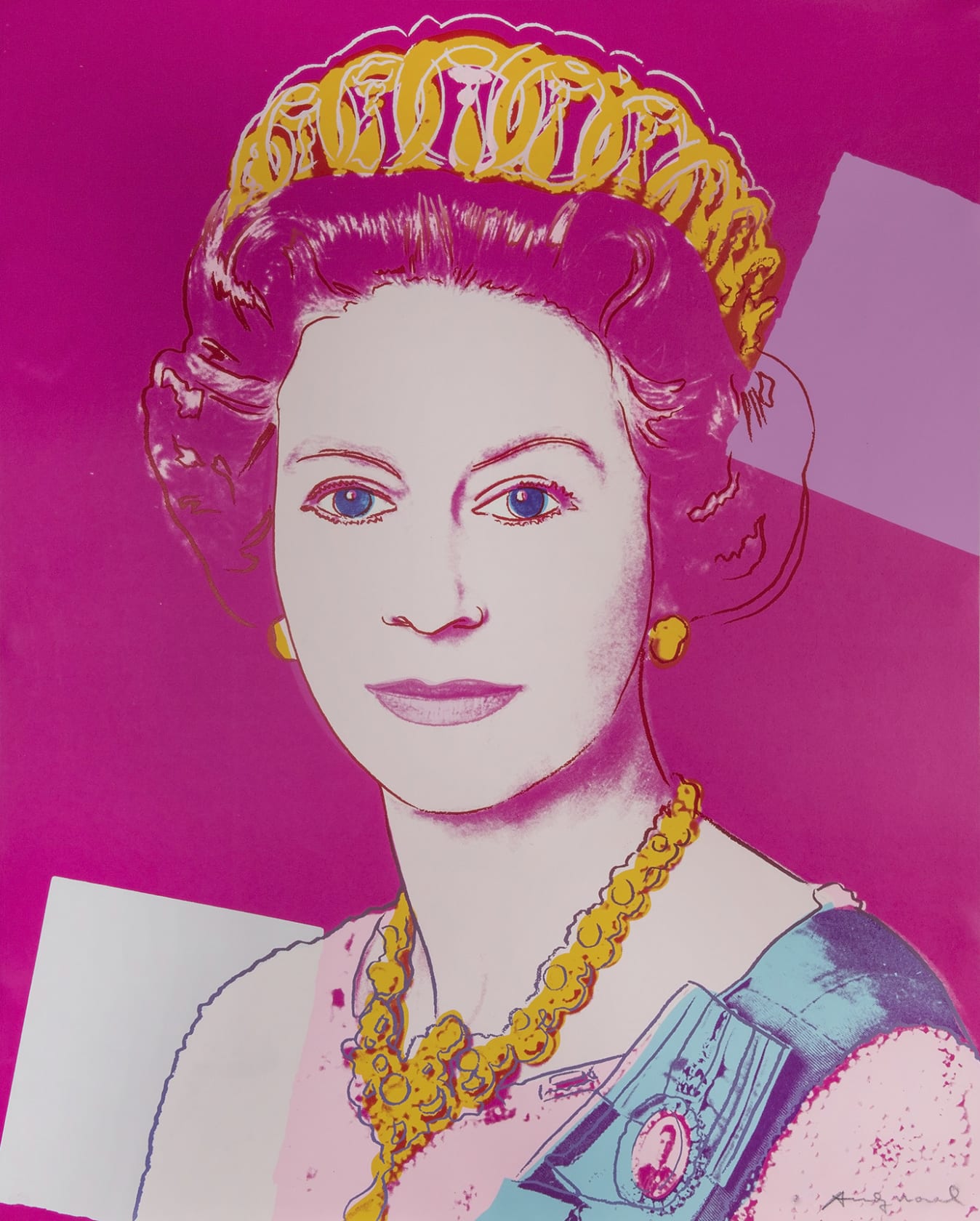 Andy Warhol, Queen Elizabeth II of the United Kingdom, 1985