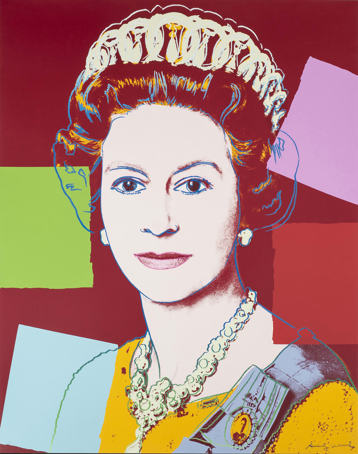 Andy Warhol, Queen Elizabeth II of the United Kingdom, 1985