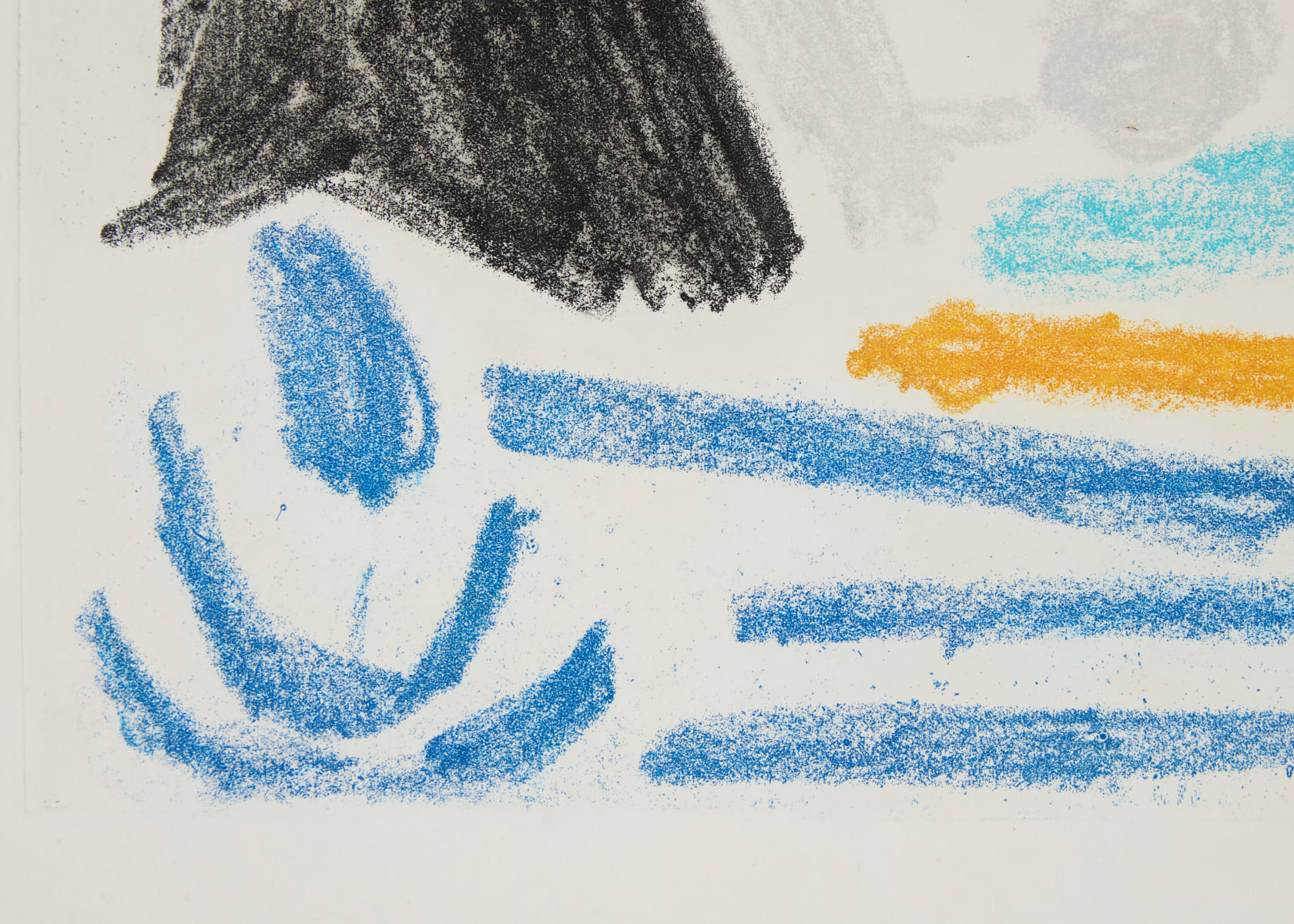 Pablo Picasso, Tête d’homme au maillot rayé, 1964