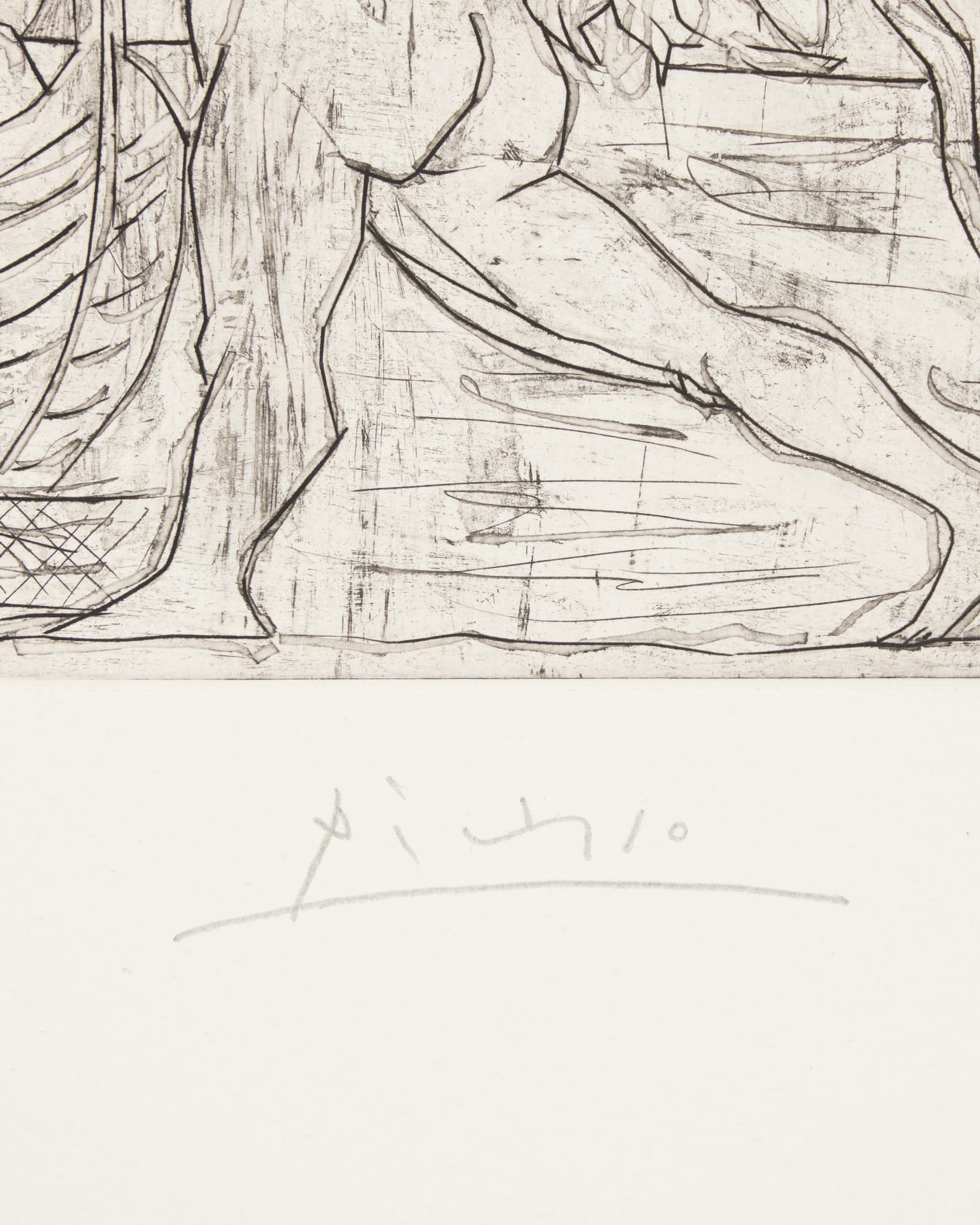 Pablo Picasso, Minotaure aveugle guidé par une fillette, III , 1934/39