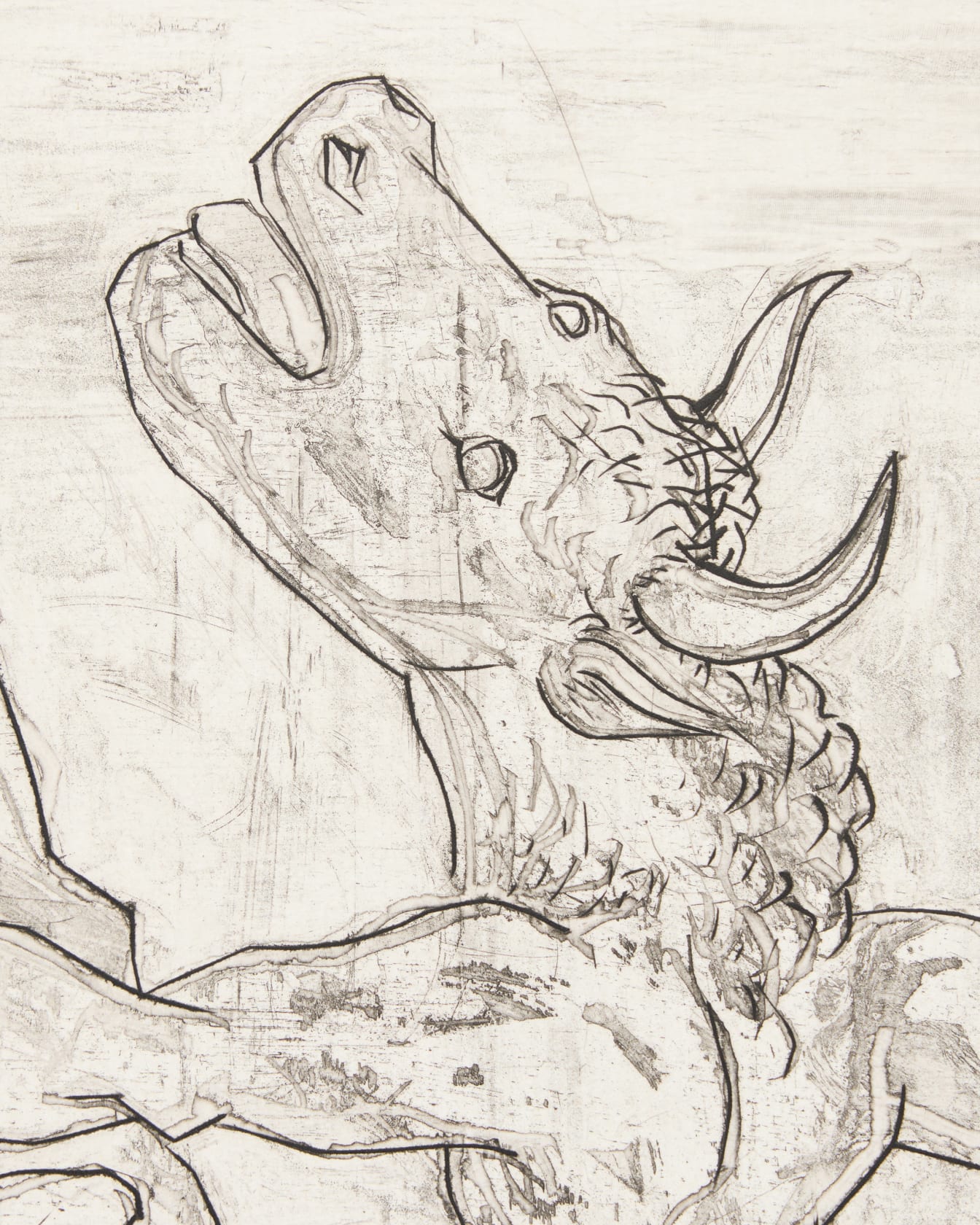 Pablo Picasso, Minotaure aveugle guidé par une fillette, III , 1934/39