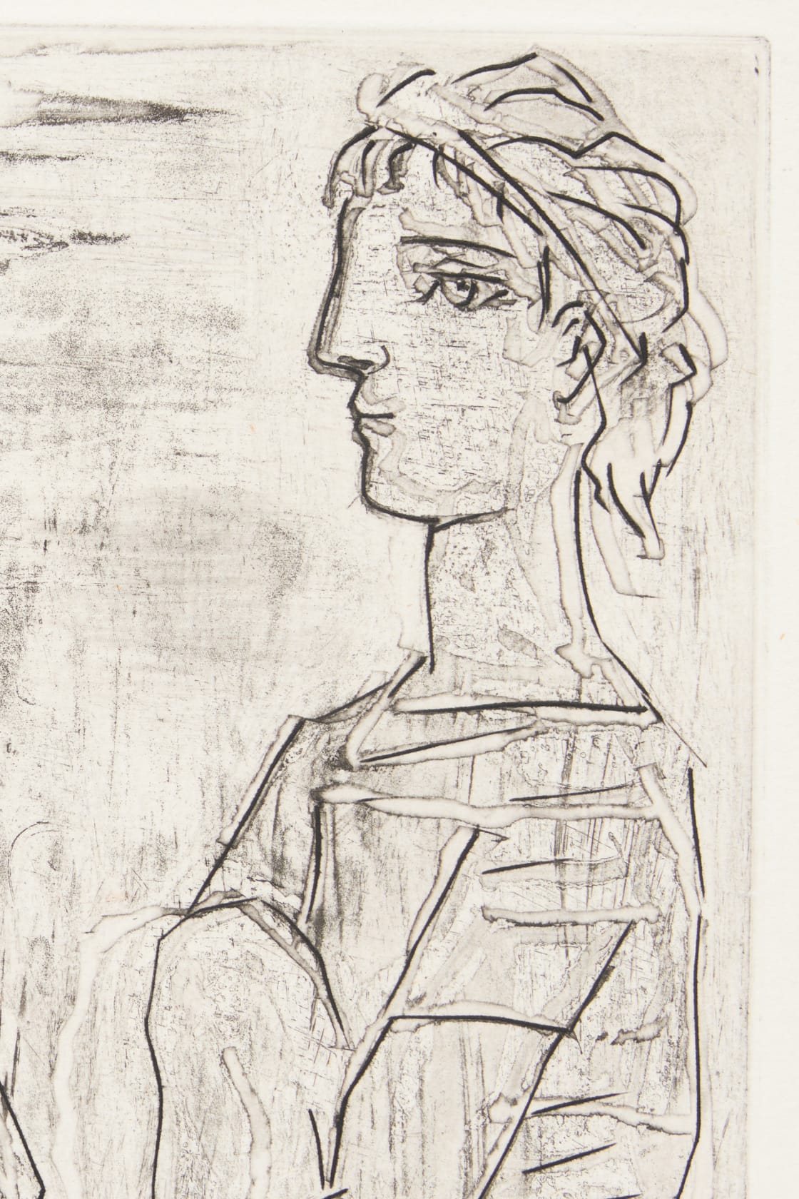 Pablo Picasso, Minotaure aveugle guidé par une fillette, III , 1934/39
