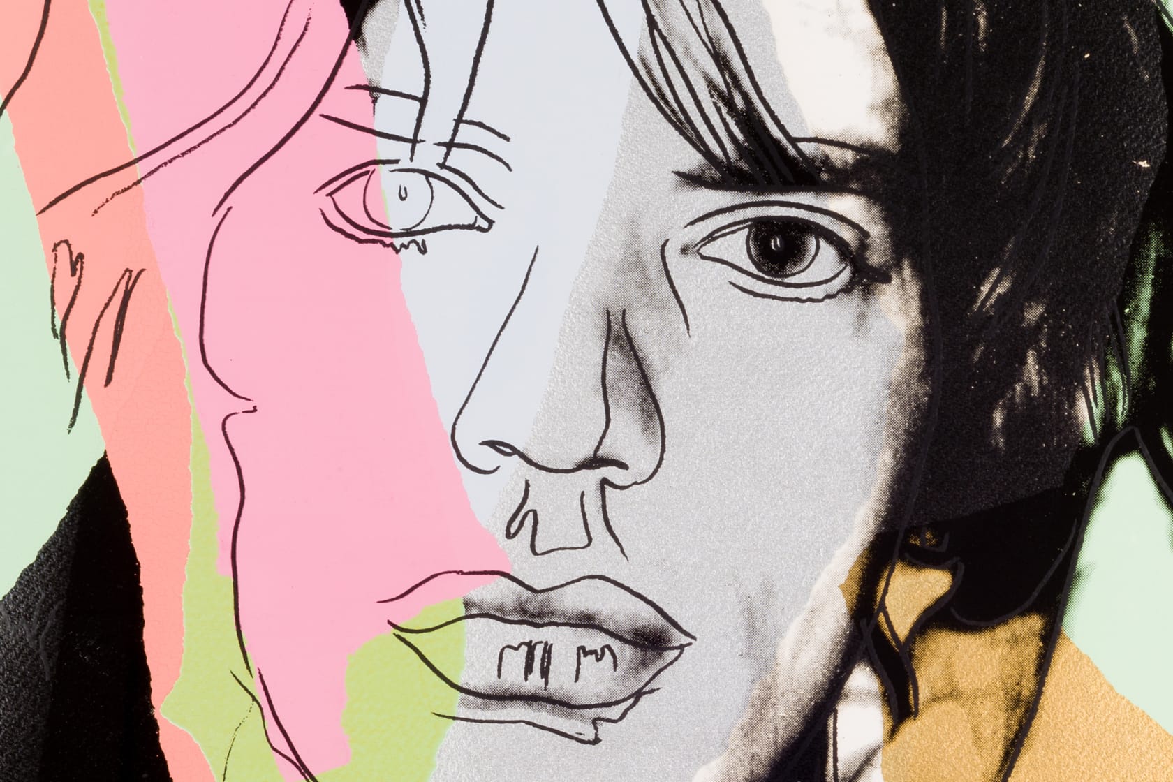 Andy Warhol Mick Jagger