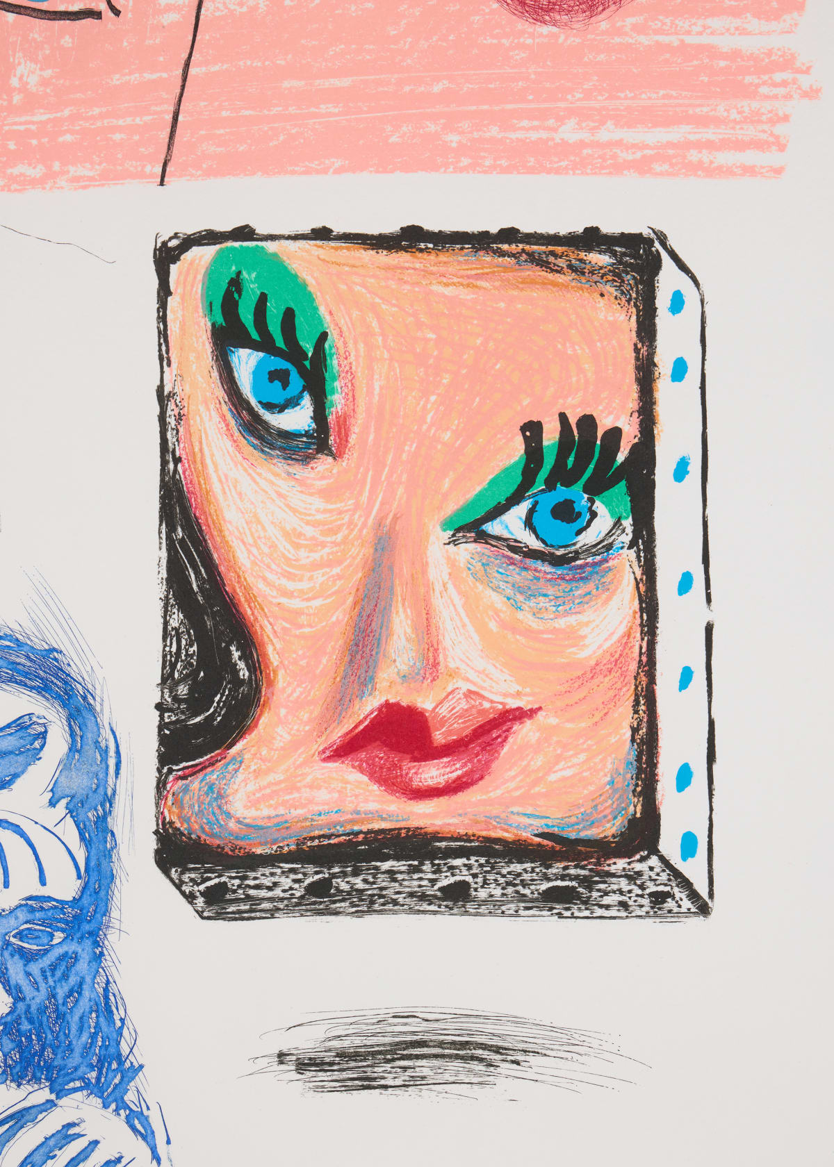 David Hockney, An Image of Celia (Study), 1984–86