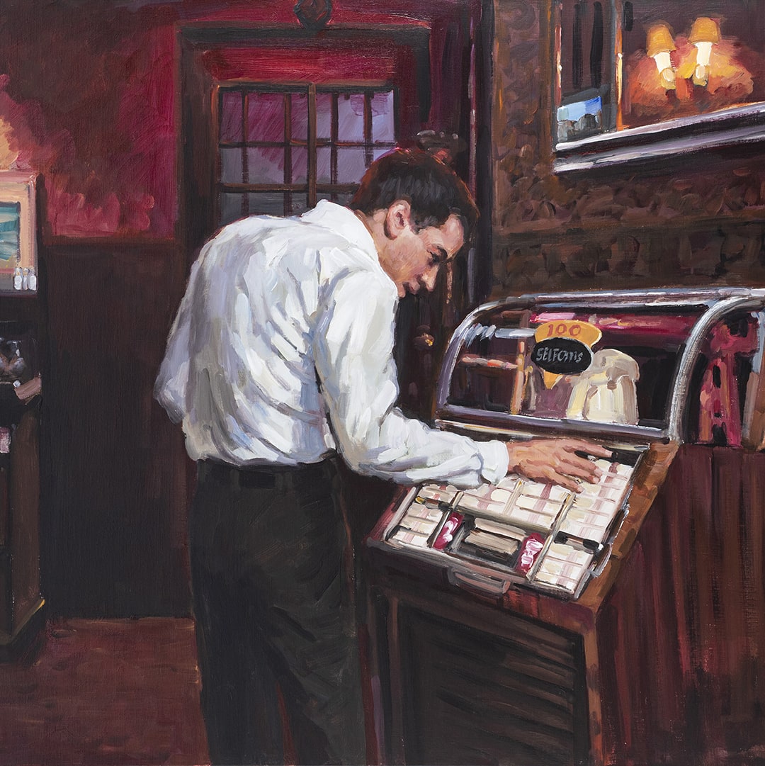 Bob Dylan, Jukebox Player, 2021