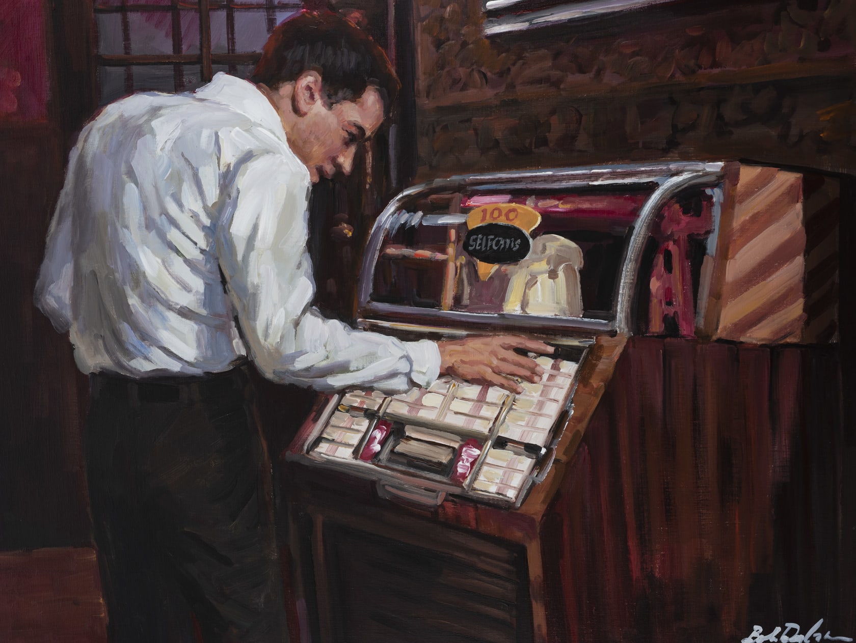 Bob Dylan, Jukebox Player, 2021