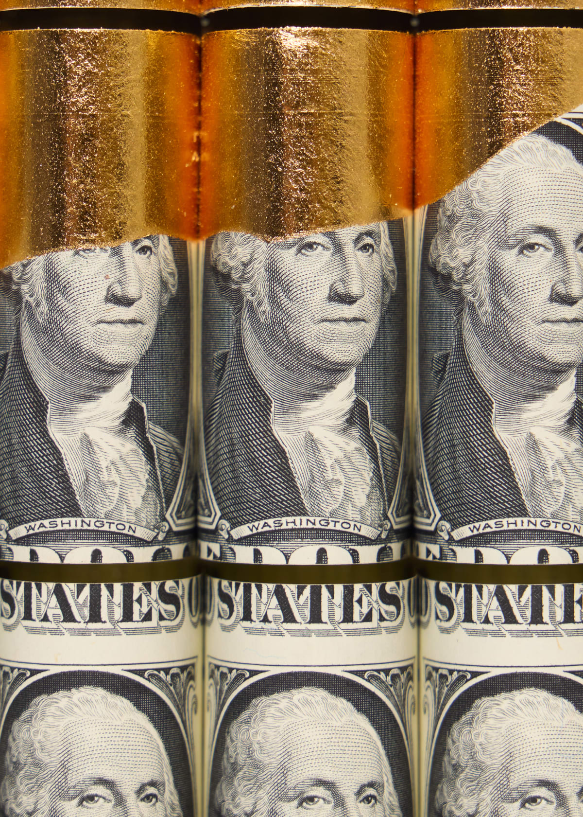 Santiago Montoya Red Golden World Map