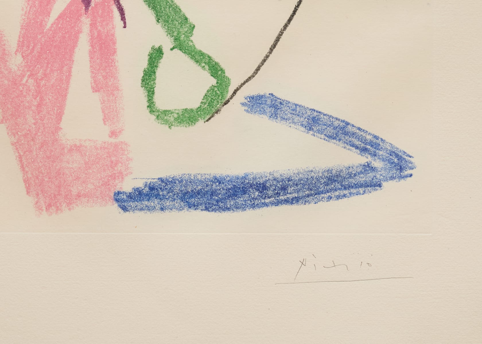 Pablo Picasso, Fumeur à la cigarette rouge, 1964