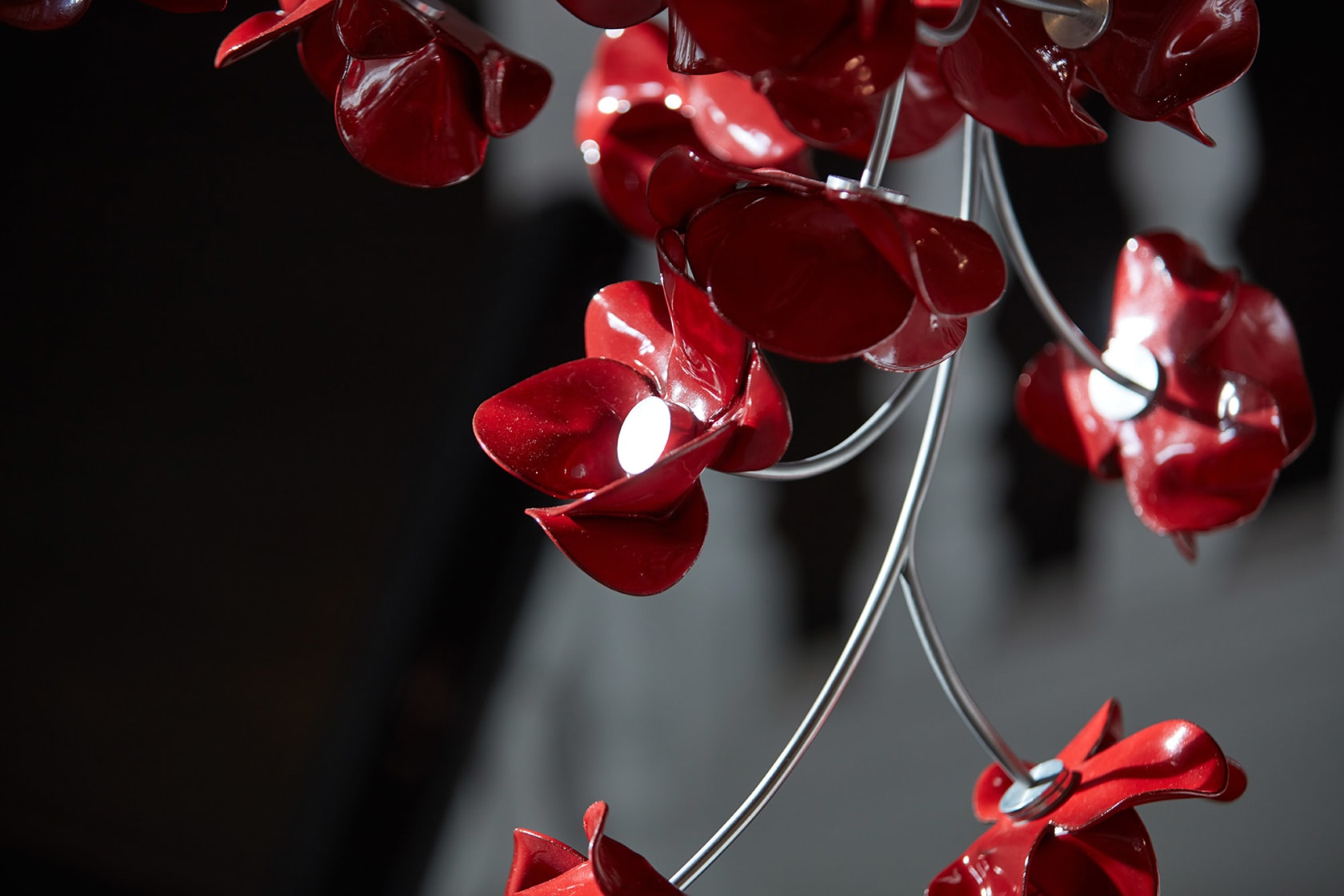 Paul Cummins MBE, Floralia (Red Cascade), 2020-2021