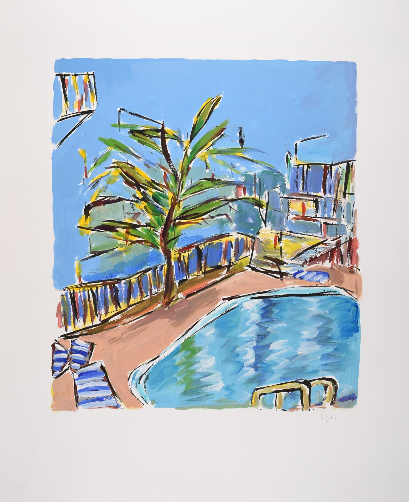 Bob Dylan Motel Pool