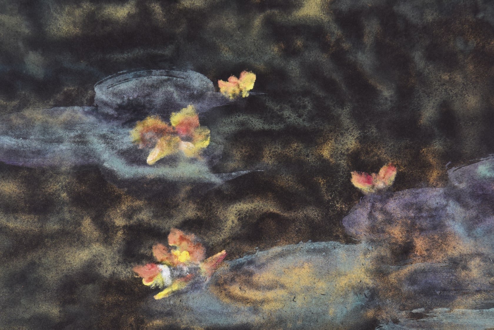 Wang Tingxin, Water Lilies in Early Summer, 2017