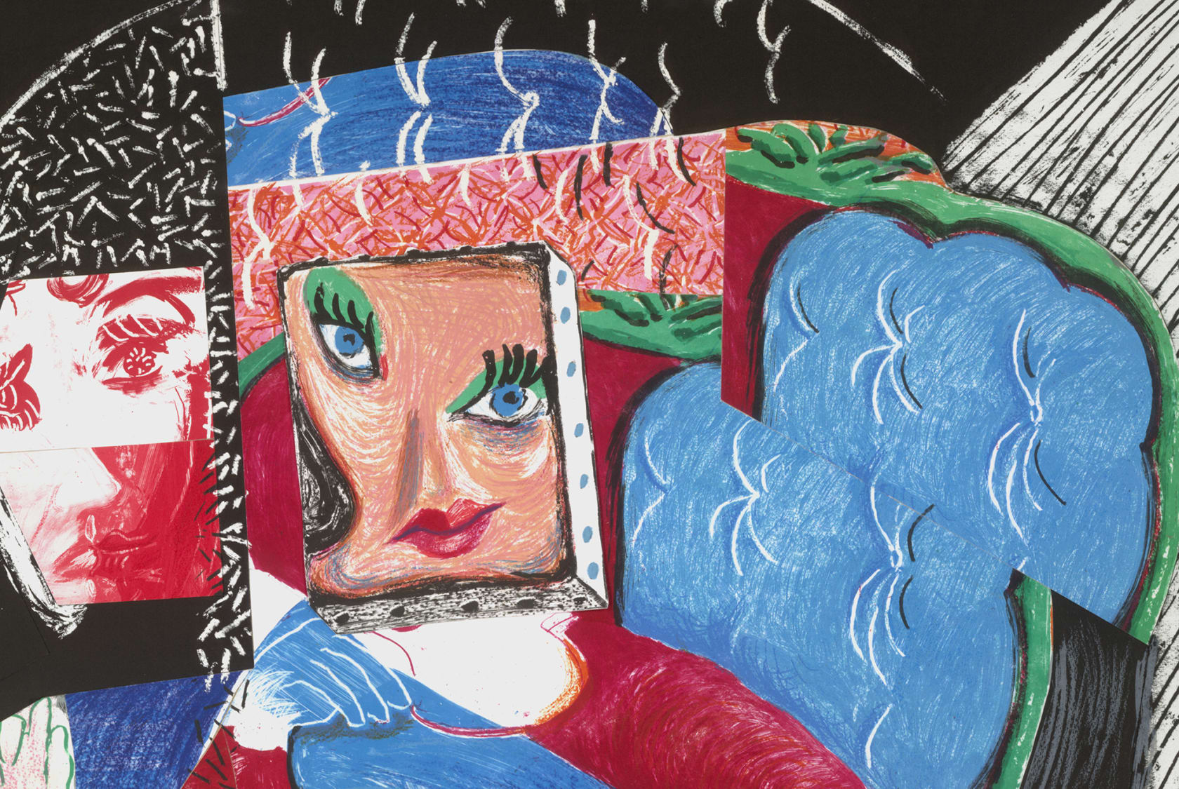 David Hockney, An Image of Celia , 1984–86