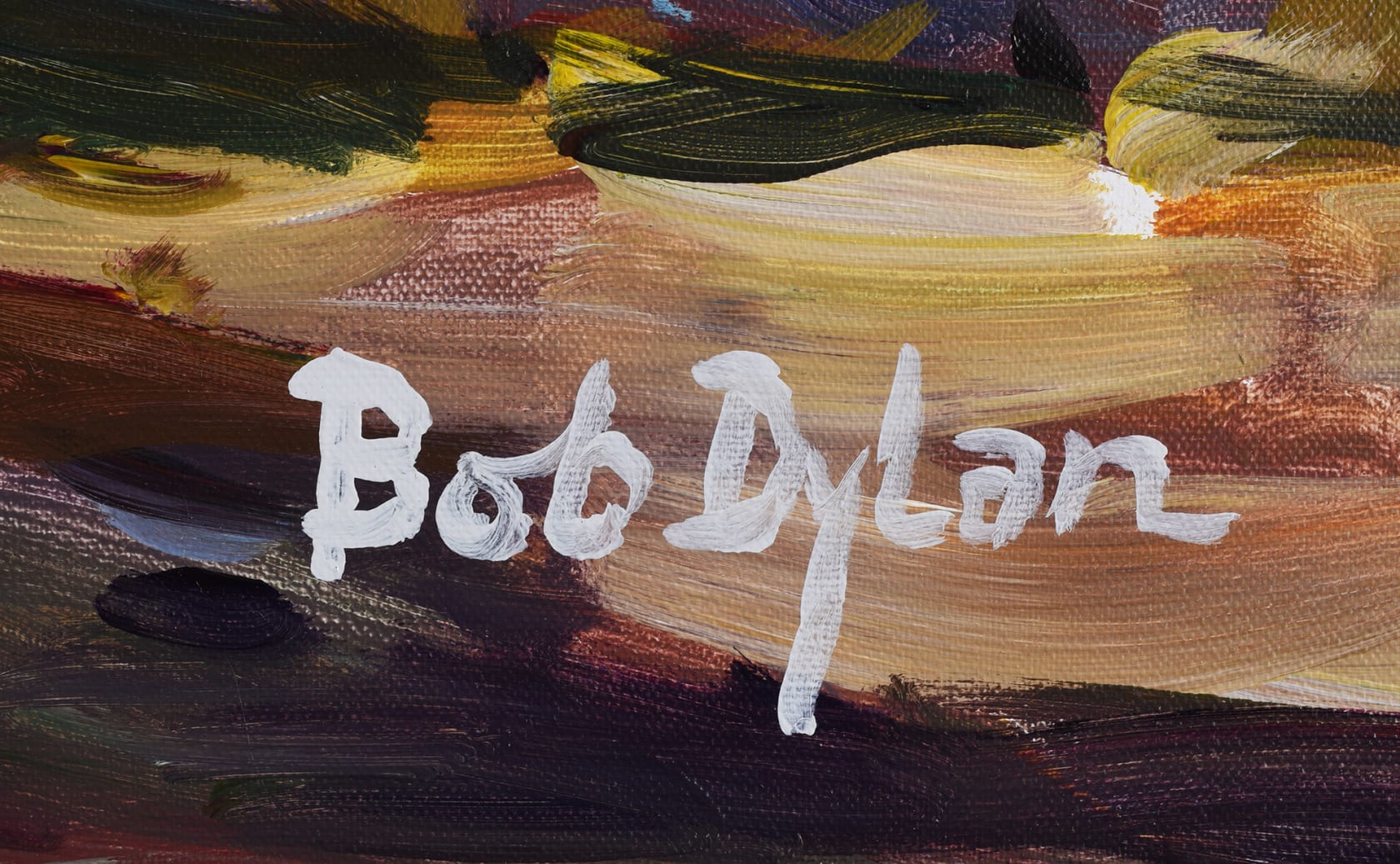 Bob Dylan Original Artwork Out of Luck