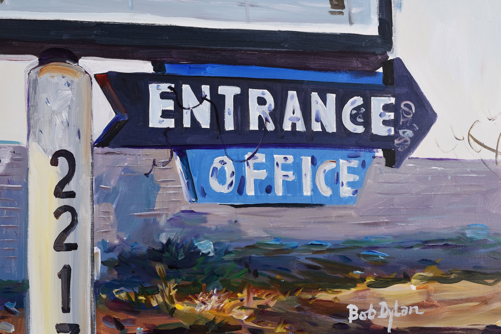 Bob Dylan Original Artwork Out of Luck