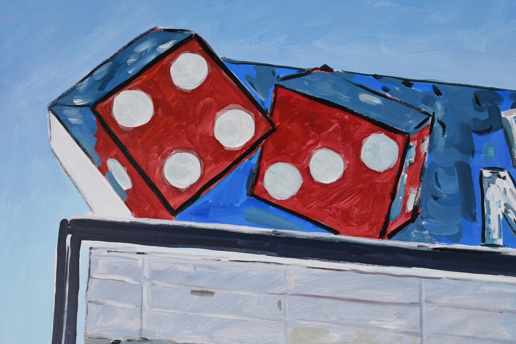 Bob Dylan Original Artwork Out of Luck