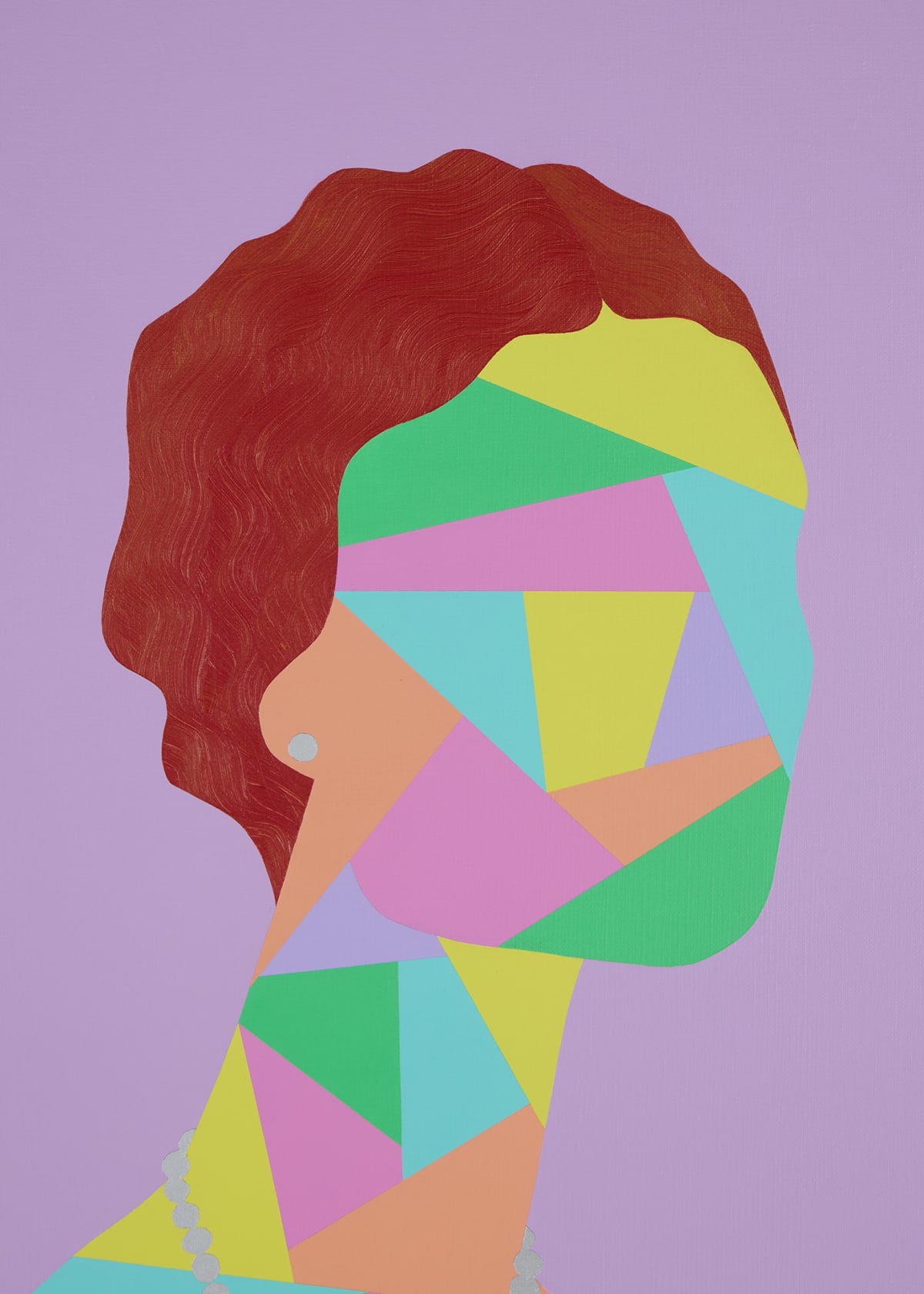 Pedro Paricio Portrait with Pearls