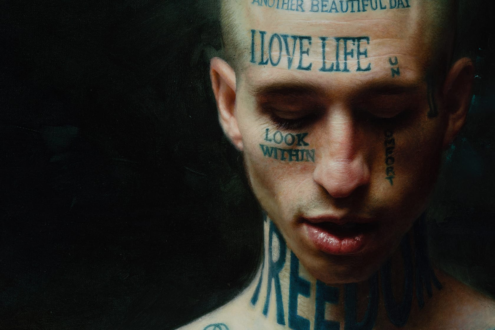 Mitch Griffiths Human Canvas