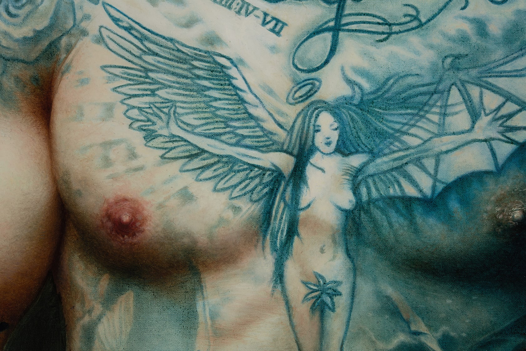 Mitch Griffiths Human Canvas