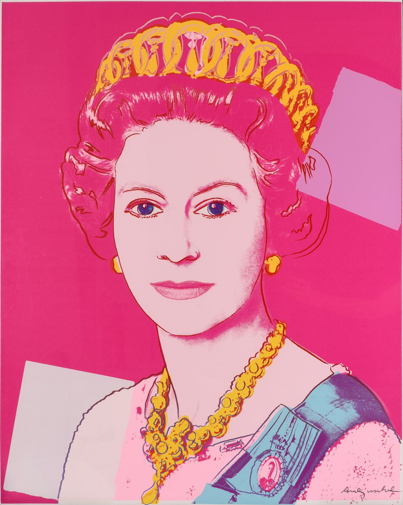 Andy Warhol, Queen Elizabeth II of the United Kingdom, 1985