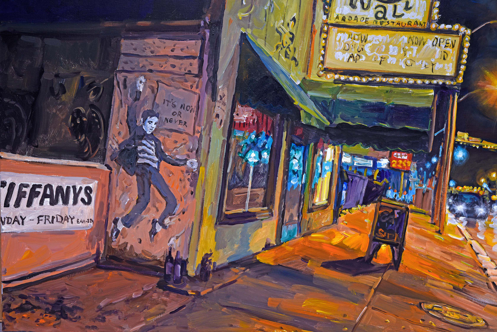 Bob Dylan Original Artwork Hole In The Wall