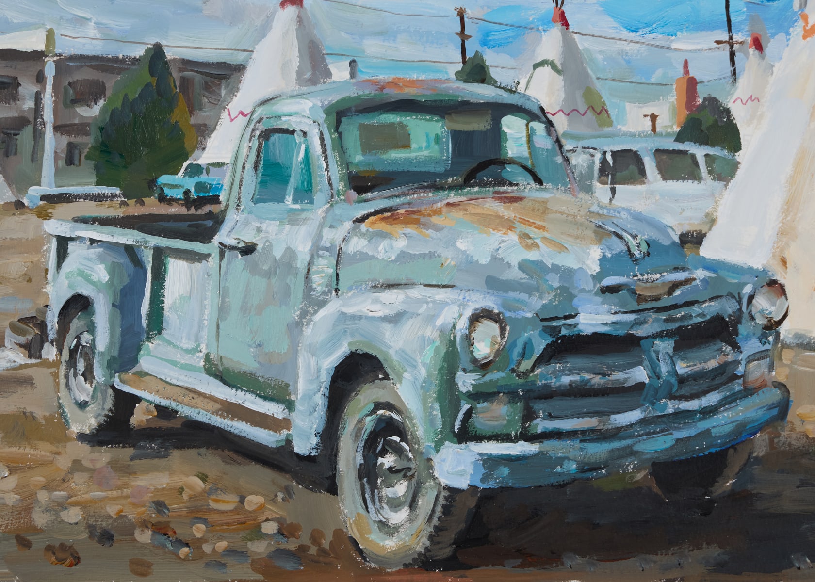 Bob Dylan, Wigwam With Blue Truck