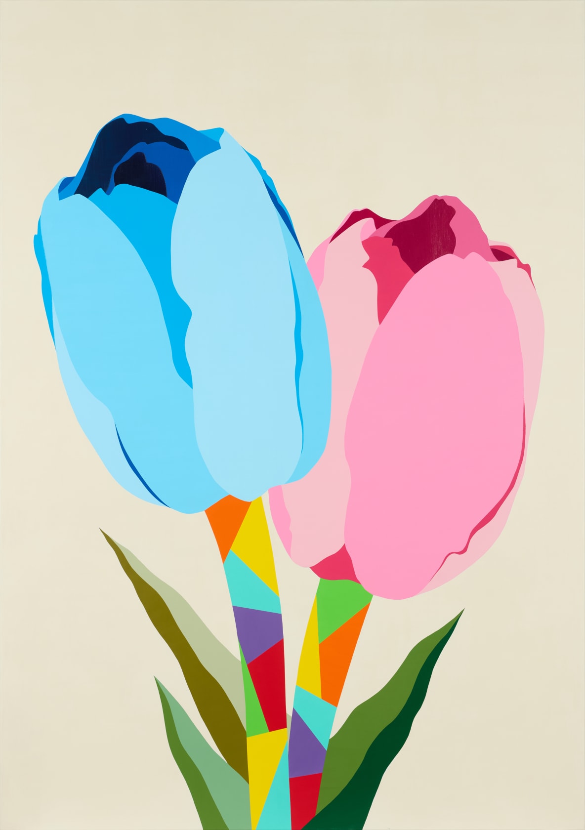 Pedro Paricio Two Tulips