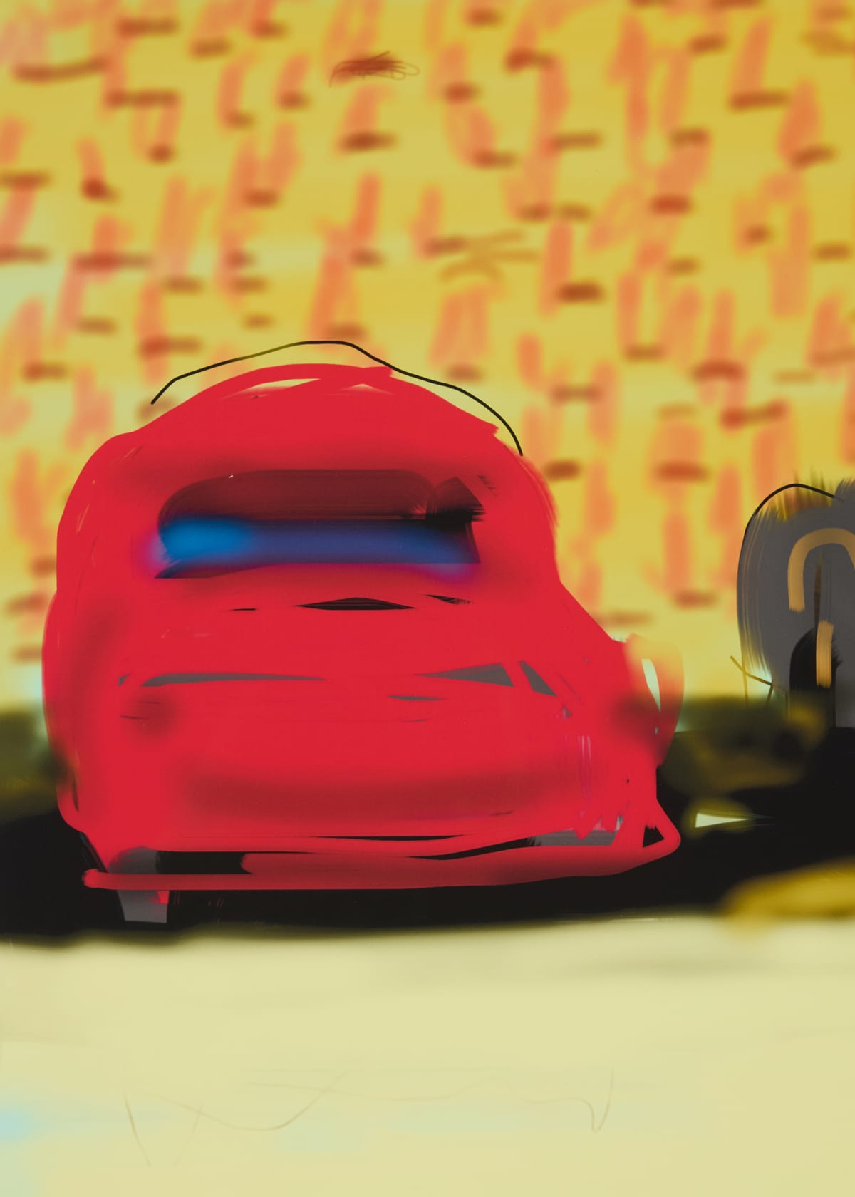 David Hockney, Untitled No. 17: The Yosemite Suite, 2010