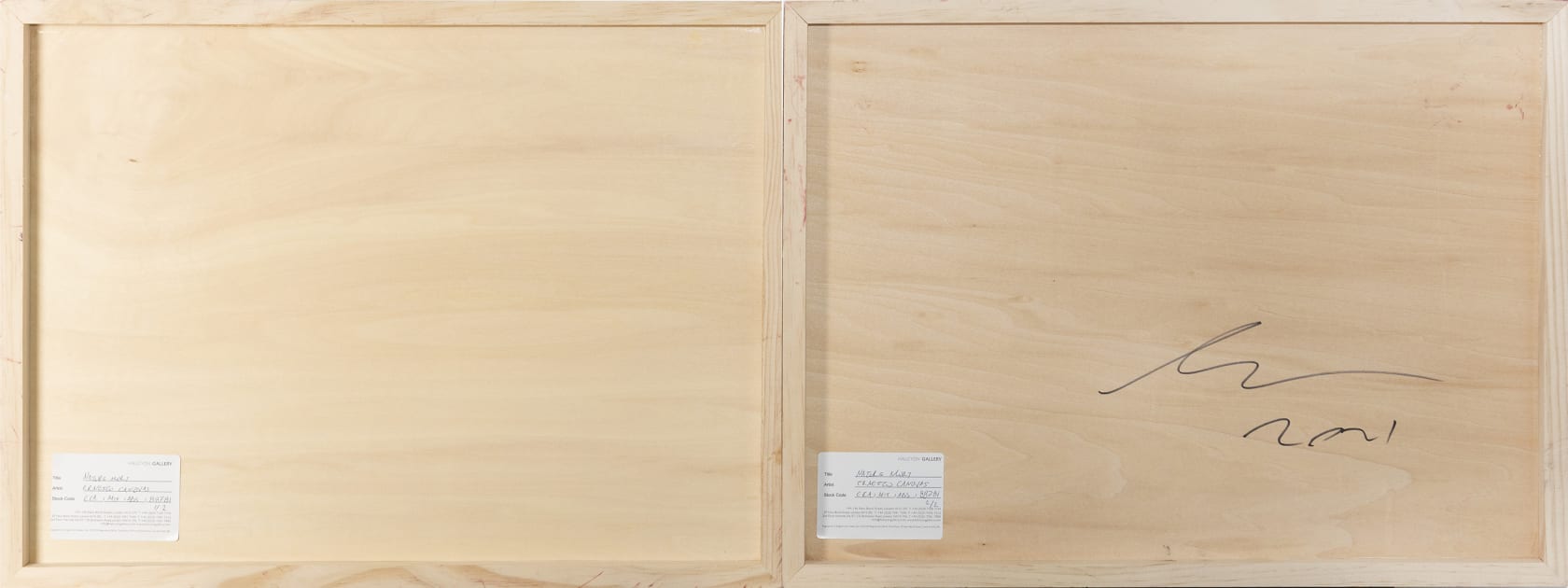 Ernesto Cánovas Ancient Reference Diptych