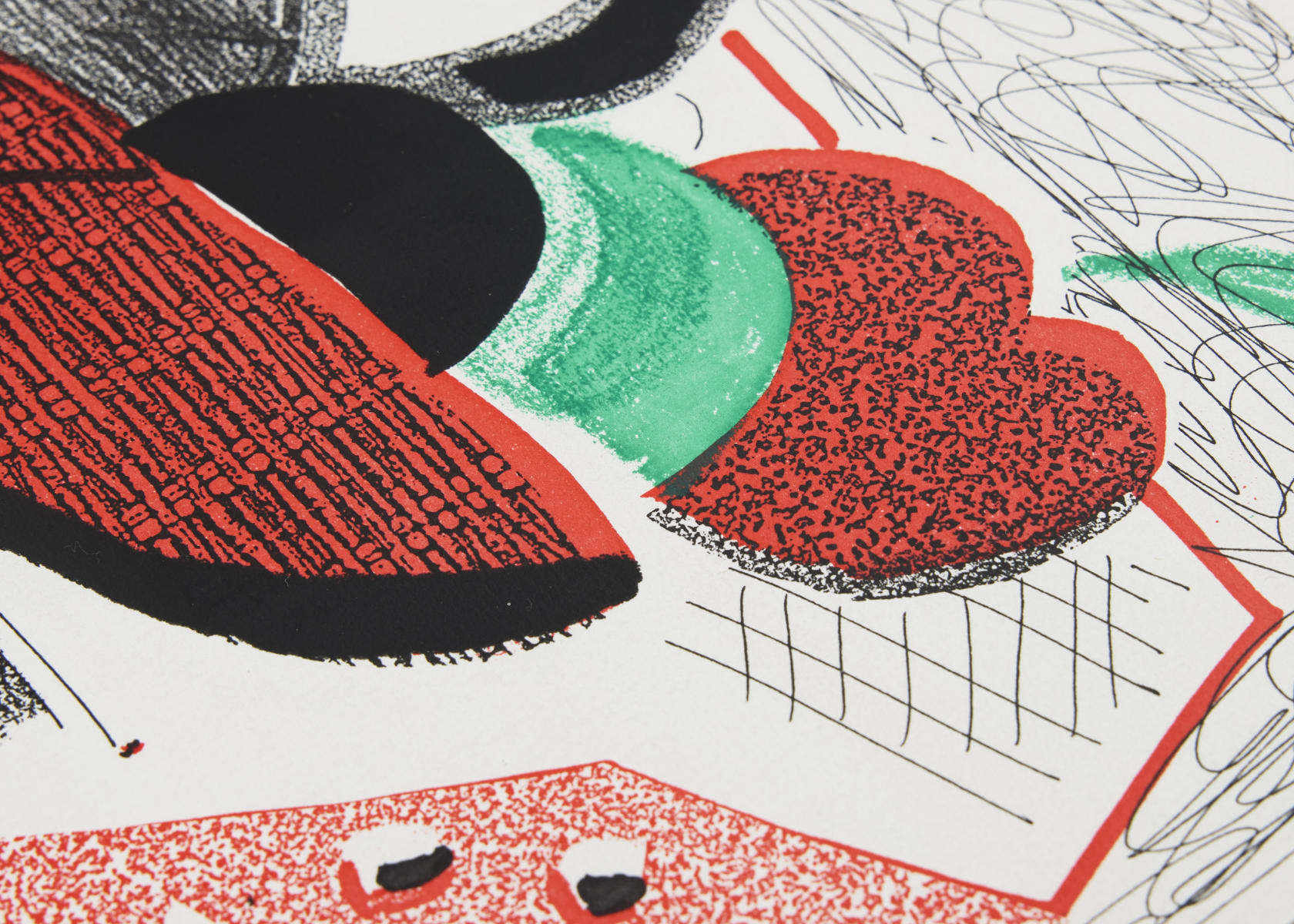 David Hockney, Apples, Pears and Grapes, May 1986, 1986