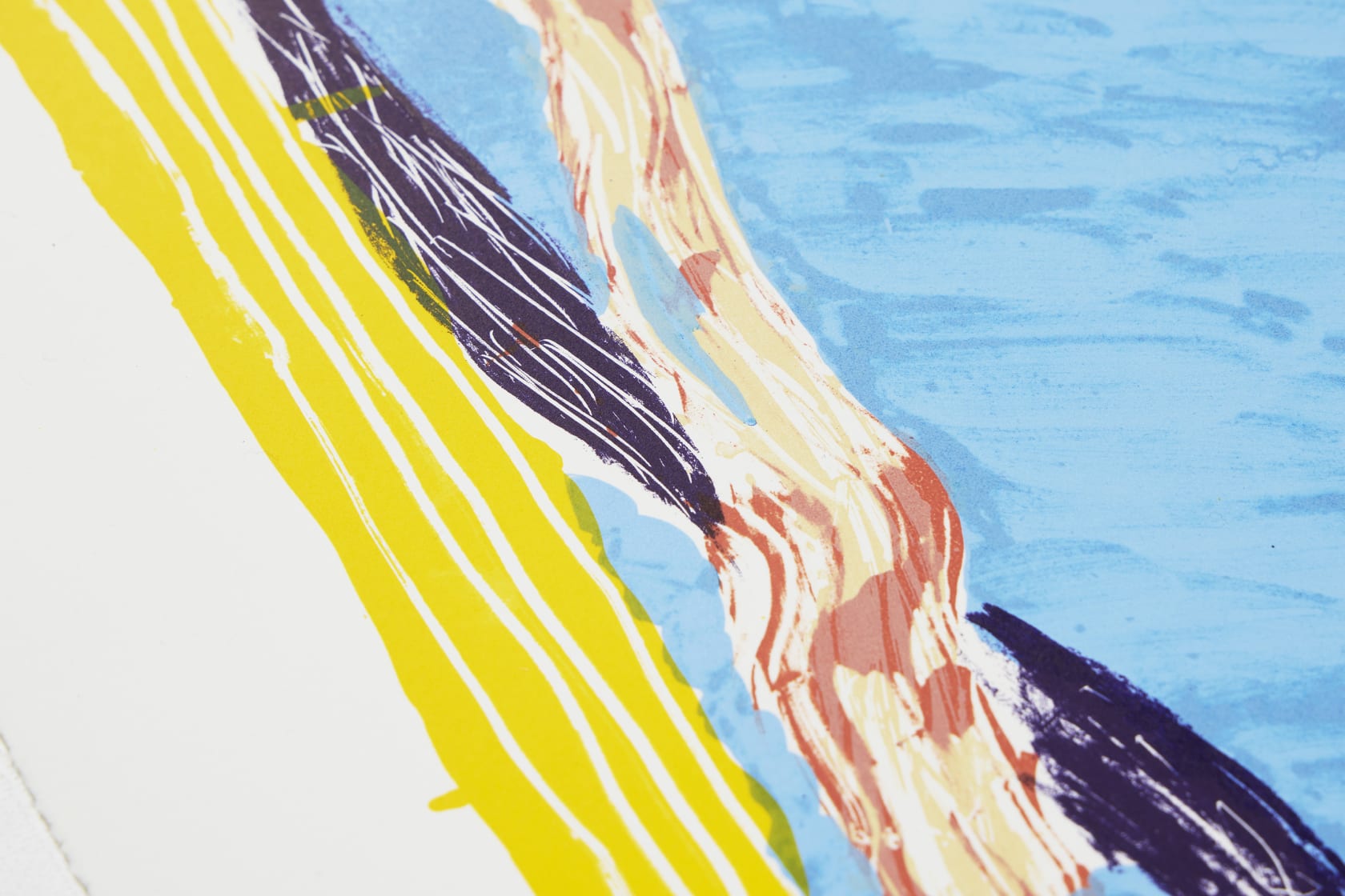 David Hockney, Ink in the Room , 1993