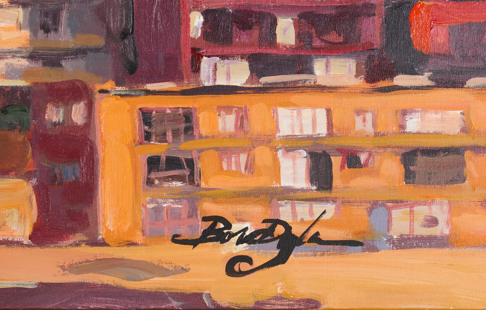 Bob Dylan Original Artwork Bay Bridge