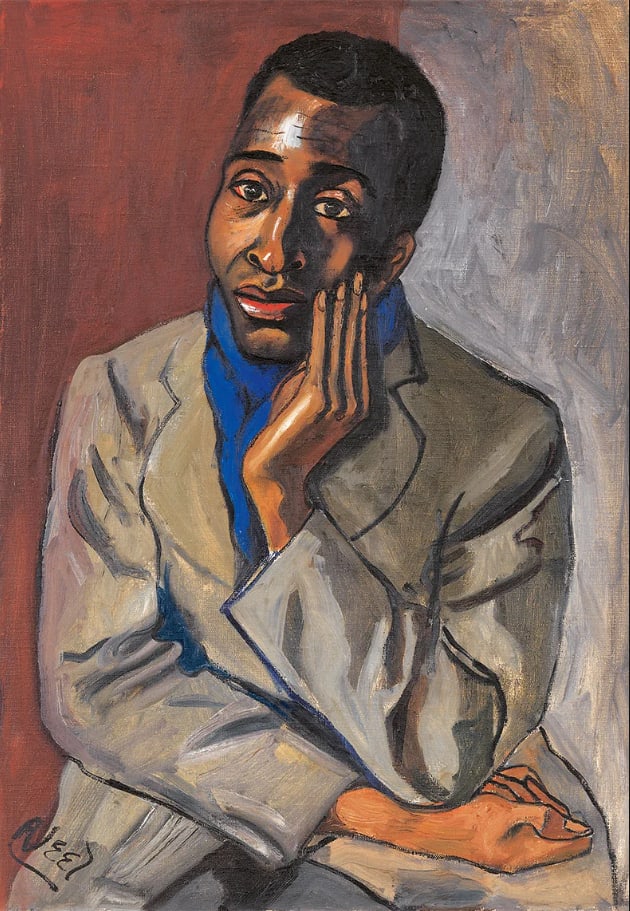 Alice Neel, Harold Cruse, c. 1950