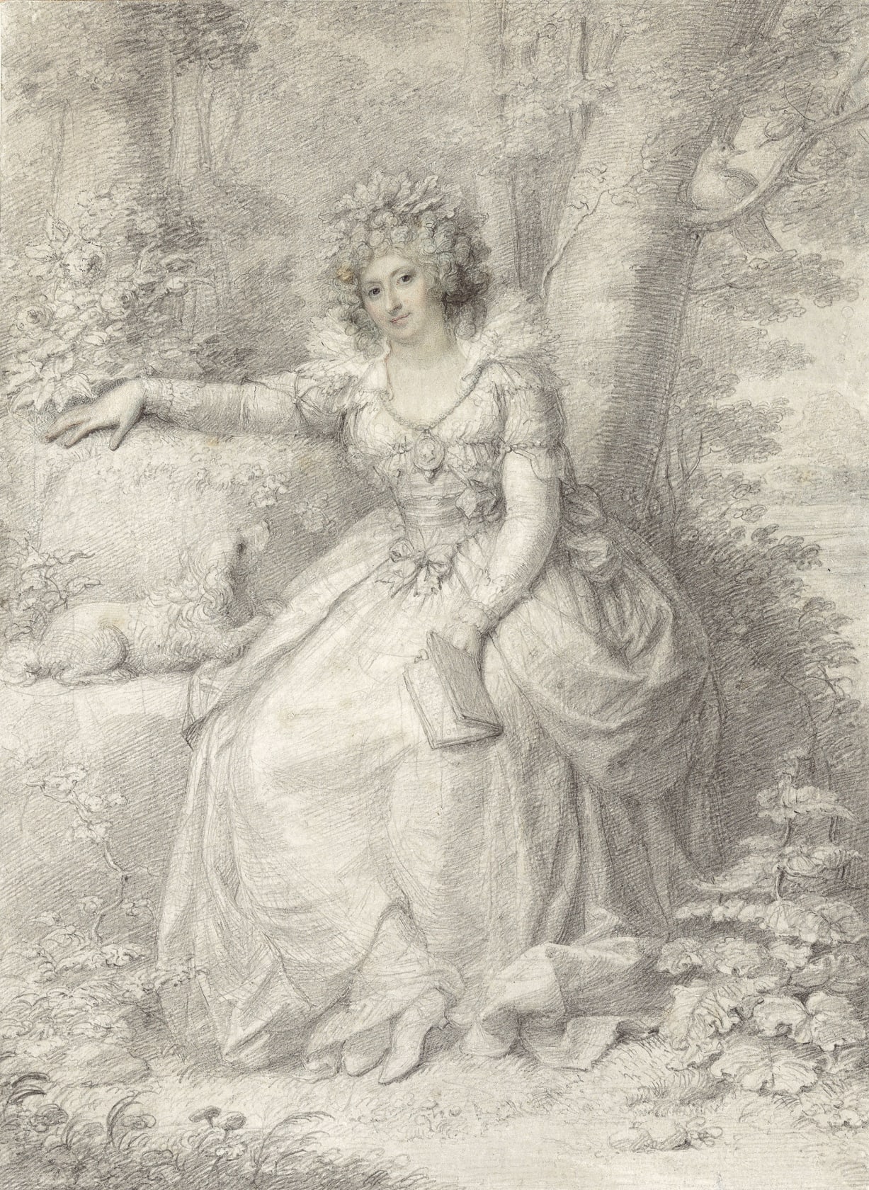 Richard Cosway, Portrait of Maria Fitzherbert.