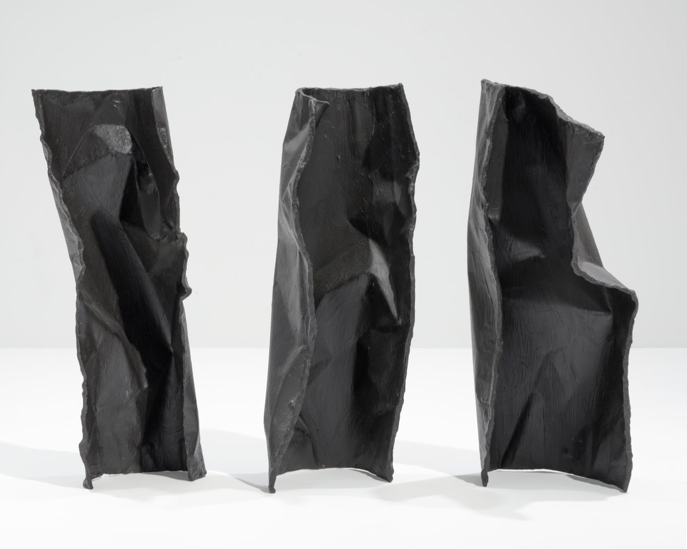 Rosemarie Castoro Knee High Flashers, Triptych