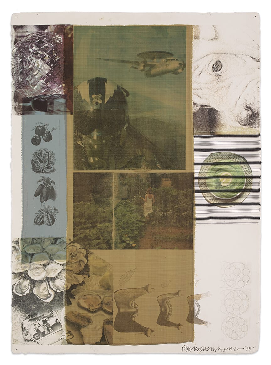 Robert Rasuchenberg Topaz Roll, 1979