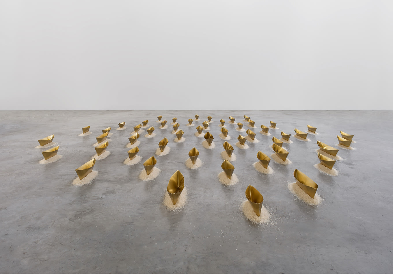 Wolfgang Laib Passageway. Inside - Downside, 2011-12