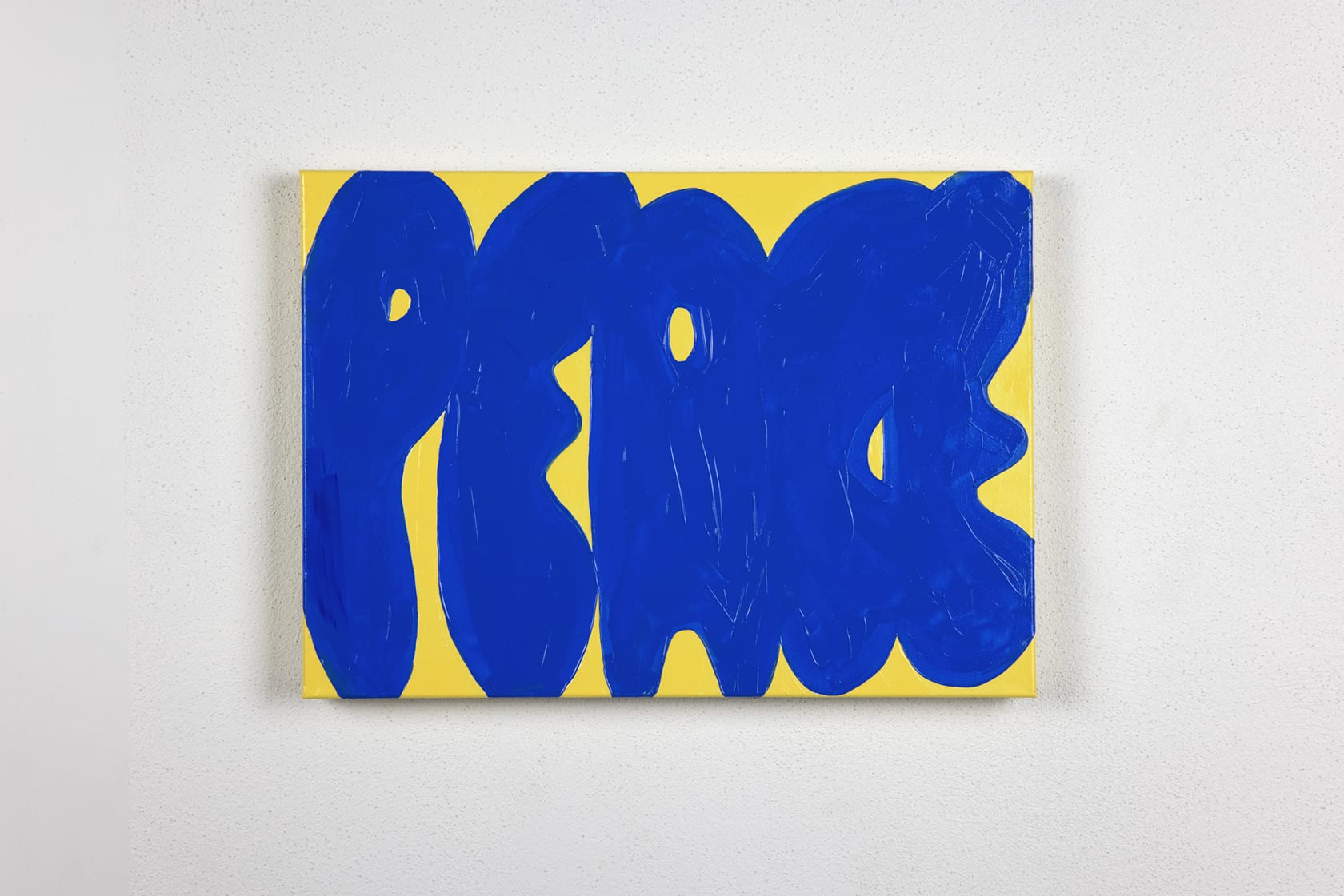 Erwin Wurm Untitled, 2022 Acrylic and oil paint on canvas 50 x 70 cm €35,000