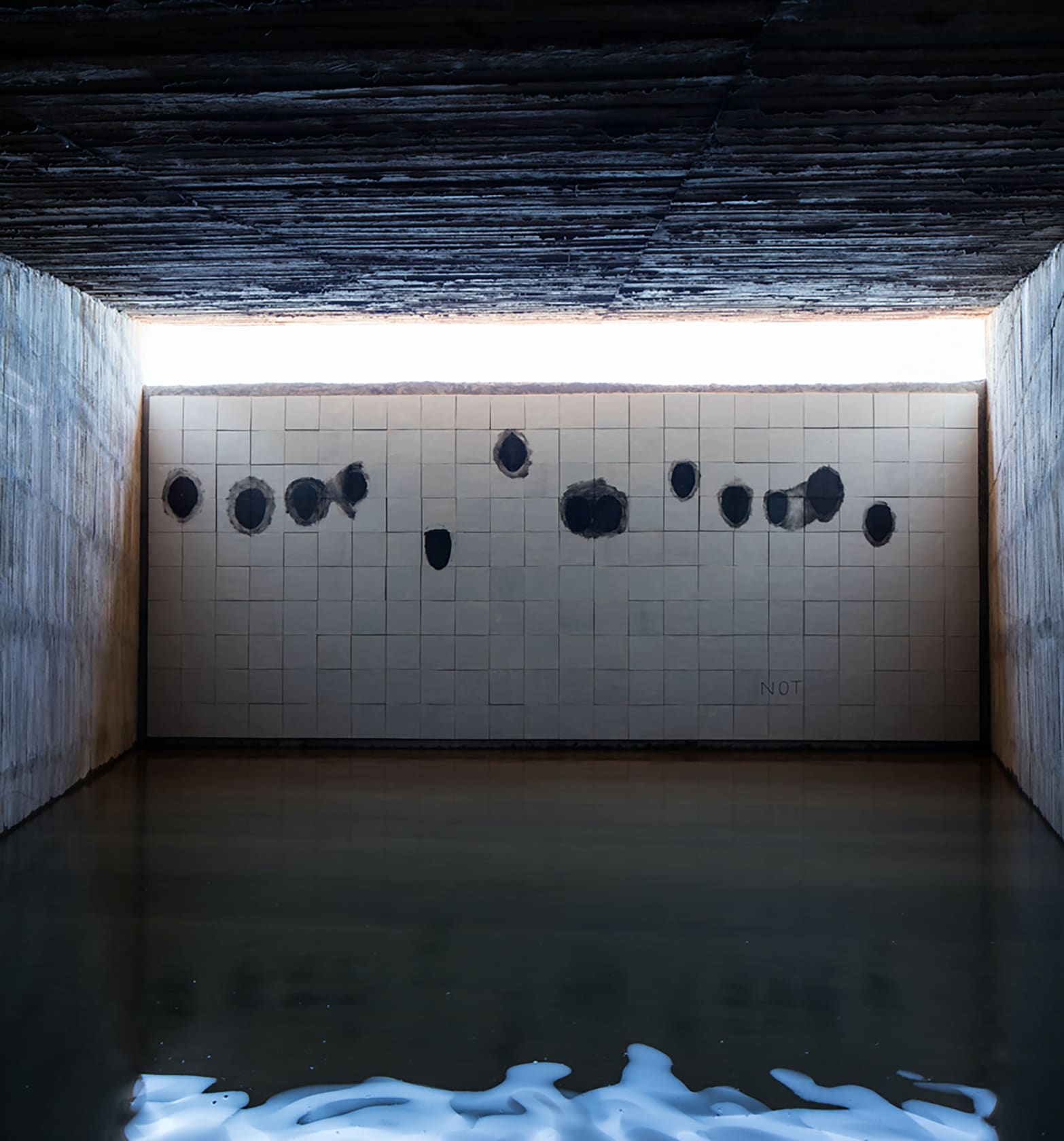 The Last Supper mural inside Chapel, 2016, Bataan, Philippines. © Eric Gregory Powell