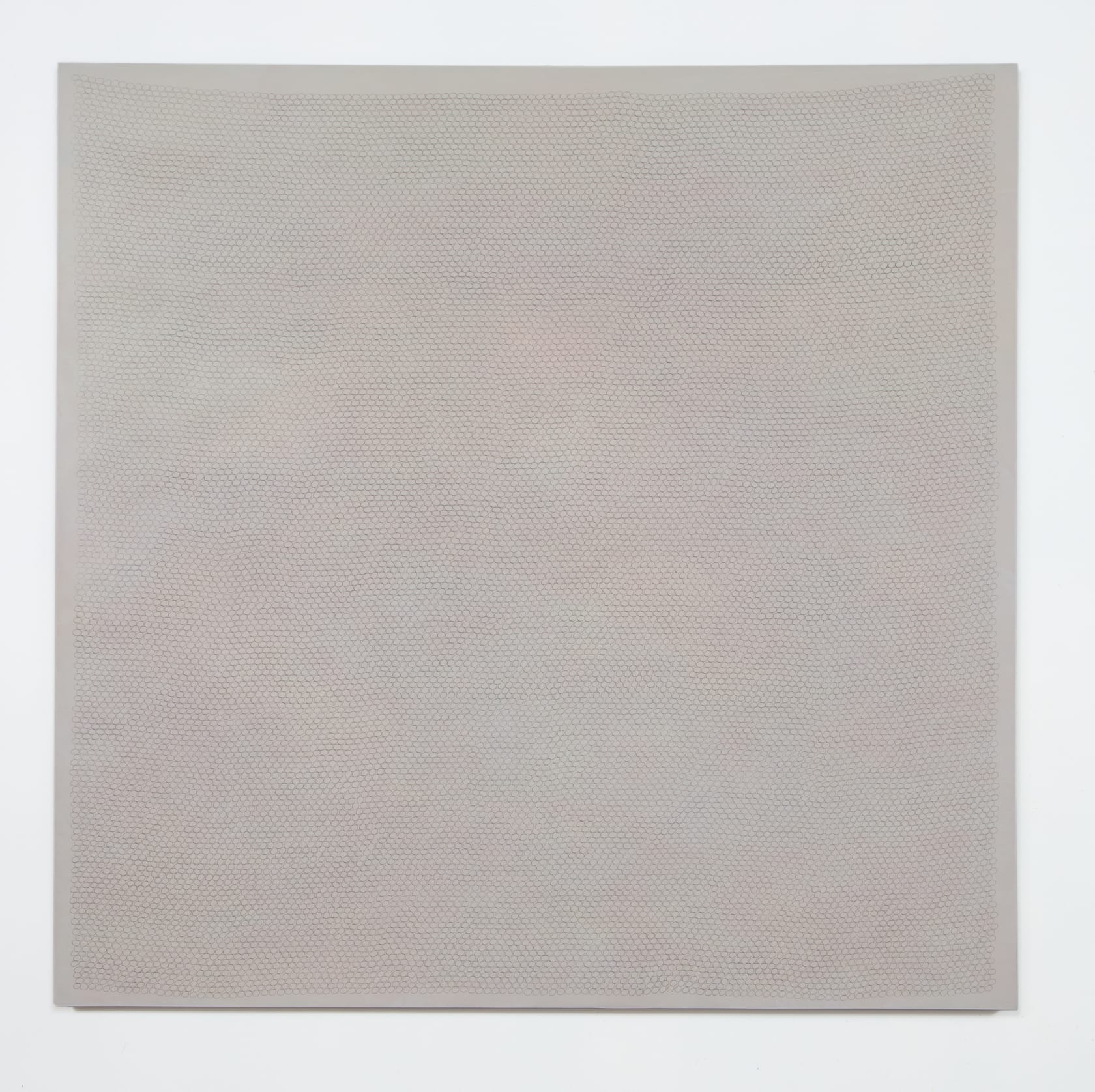 Liza Lou for myself, 2021 oil paint and graphite on gessoed linen 127 x 129.5 cm (50 x 51 in)